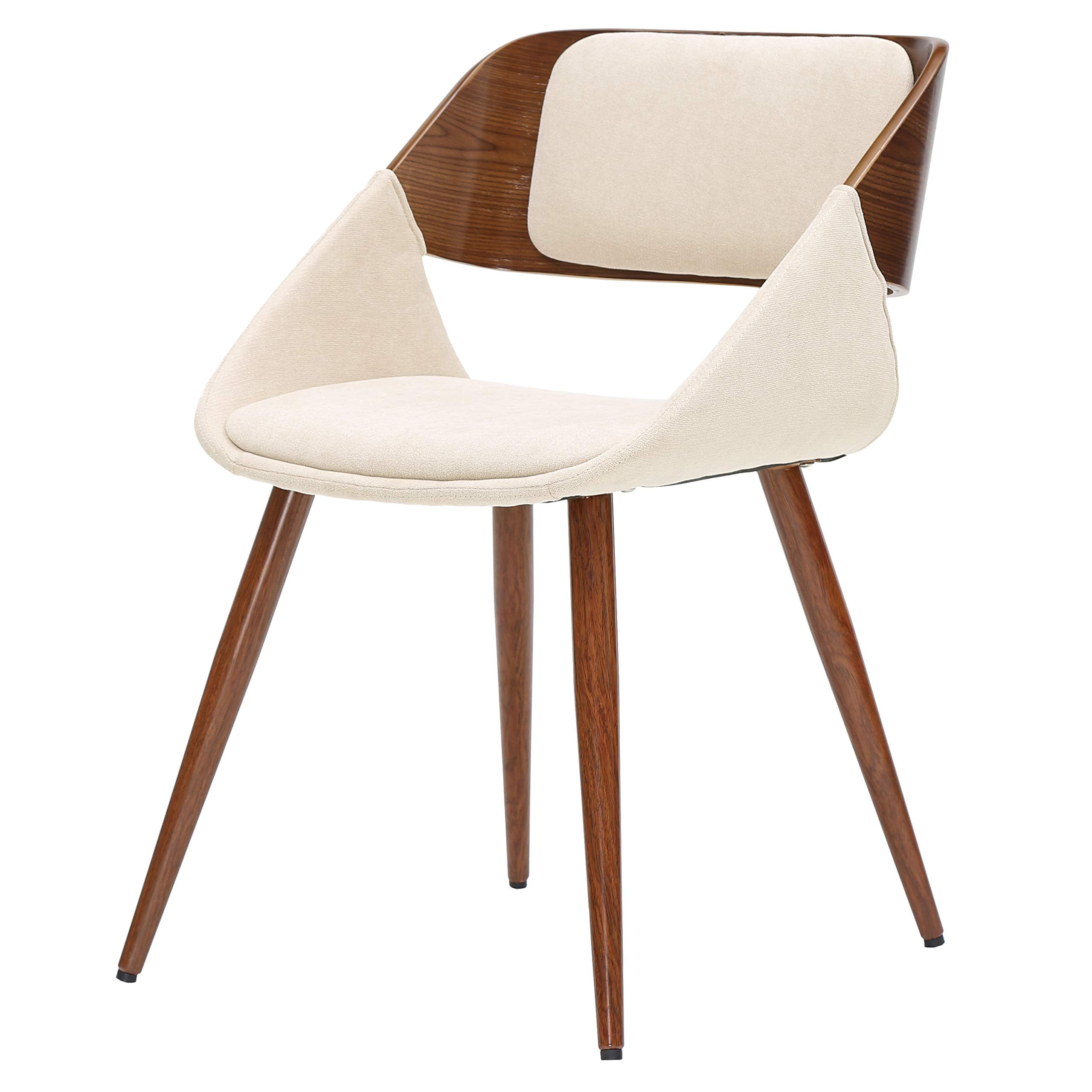 New Pacific Direct Cyprus Fabric Dining Chairs, One Size, Santorini Sand Beige
