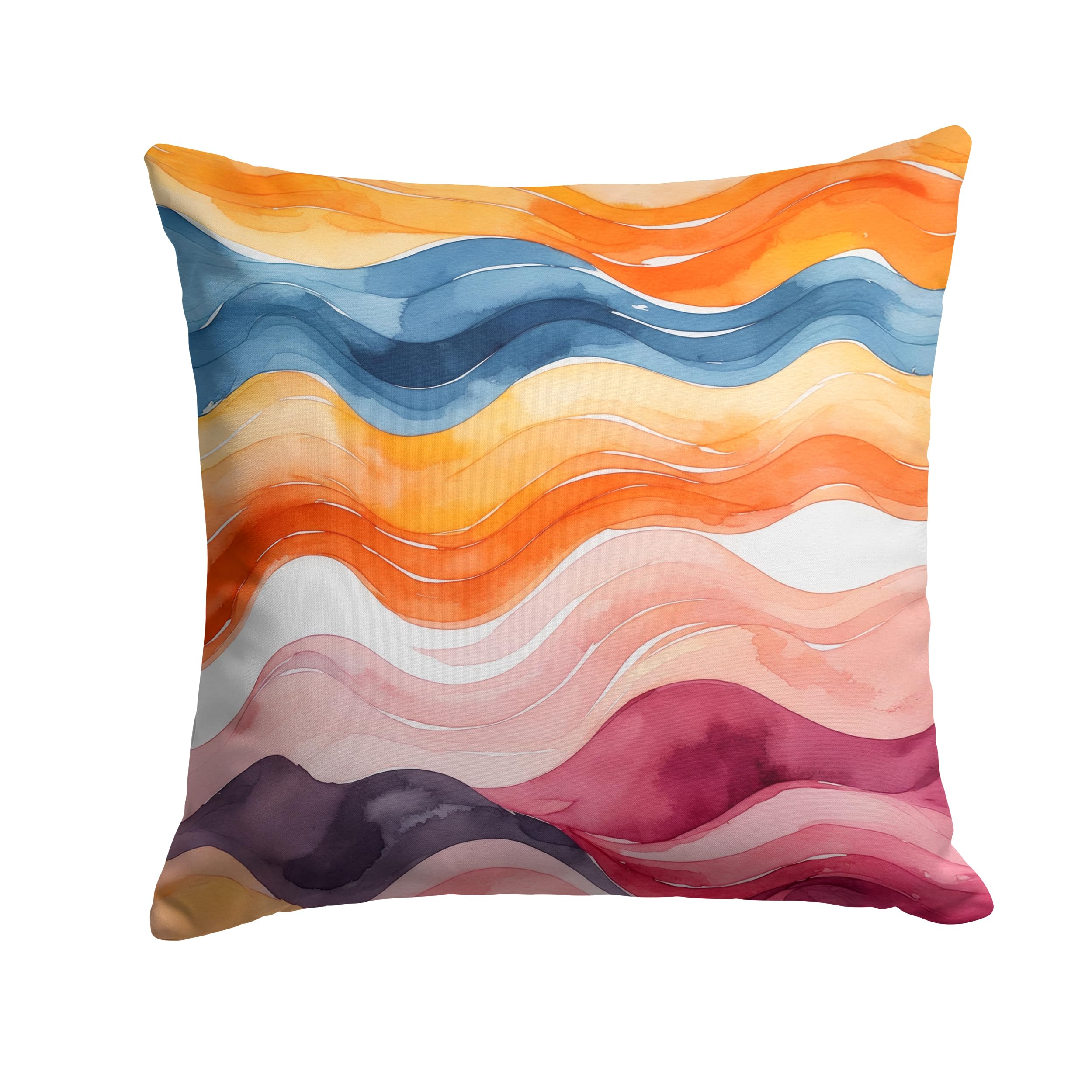 Carolines Treasures Lesbian Pride Throw Pillow Machine Washable, Indoor Outdoor Decorative Pillow for Couch, Bed or Patio, 18Hx18W