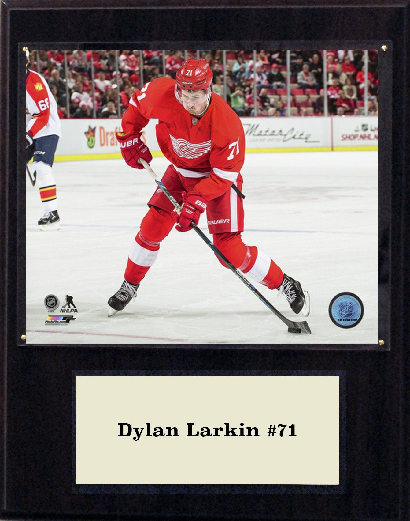 NHL 12x15″ Dylan Larkin Detroit Red Wings Player Plaque