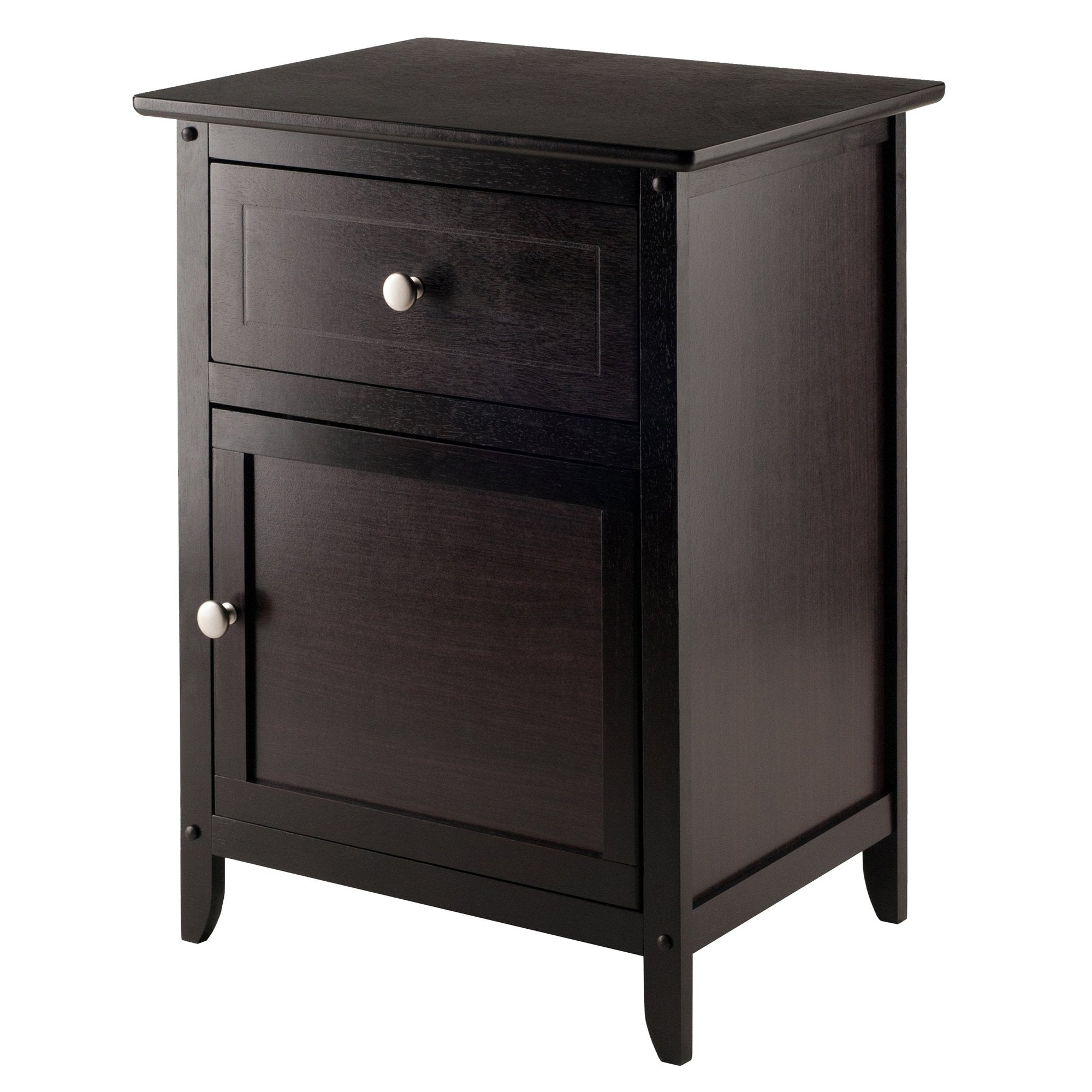 Yardlio Wood Accent Table: Stylish, Versatile, Organized Storage Solution
