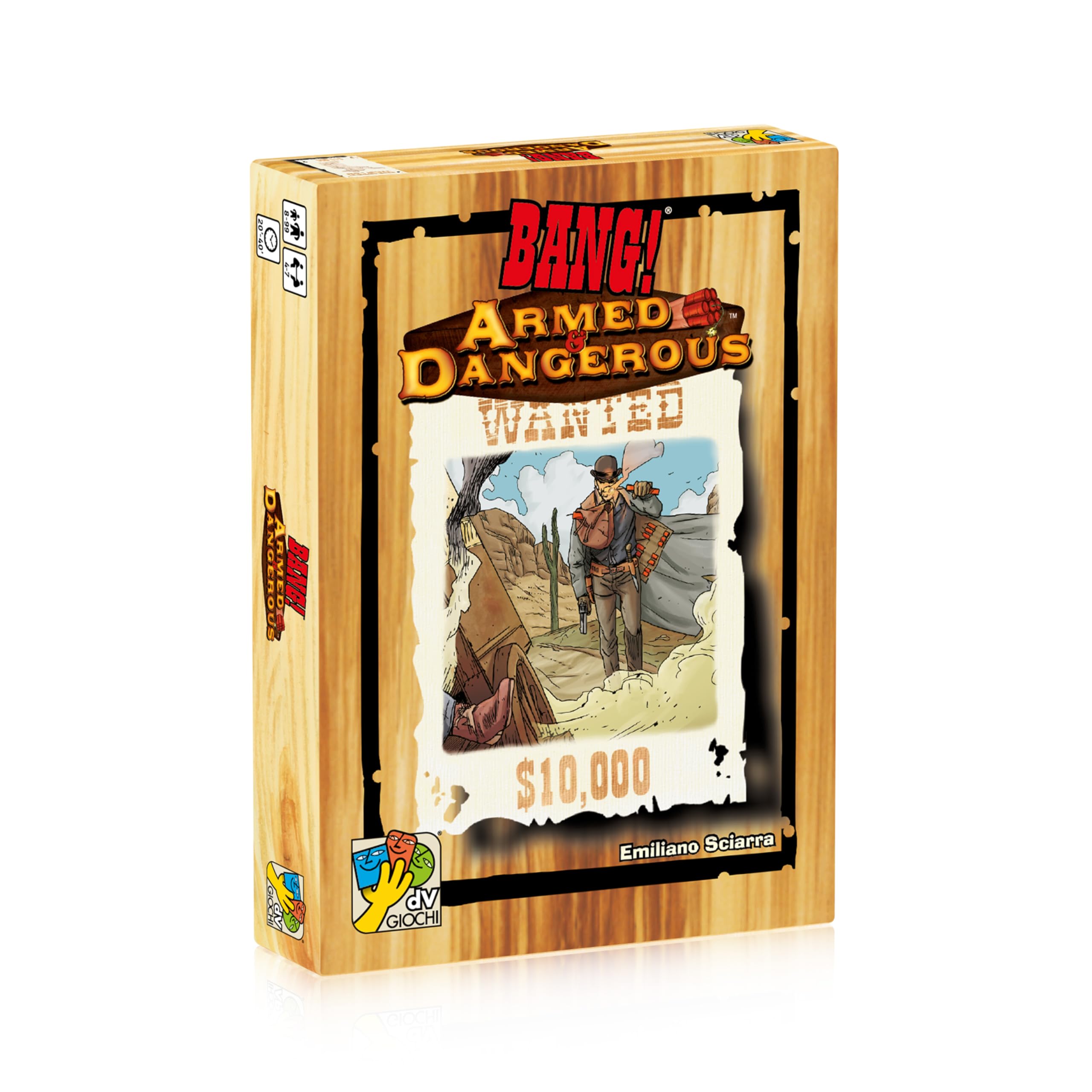 dV Giochi DA Vinci Bang! Armed & Dangerous Board Games, DVG 9109