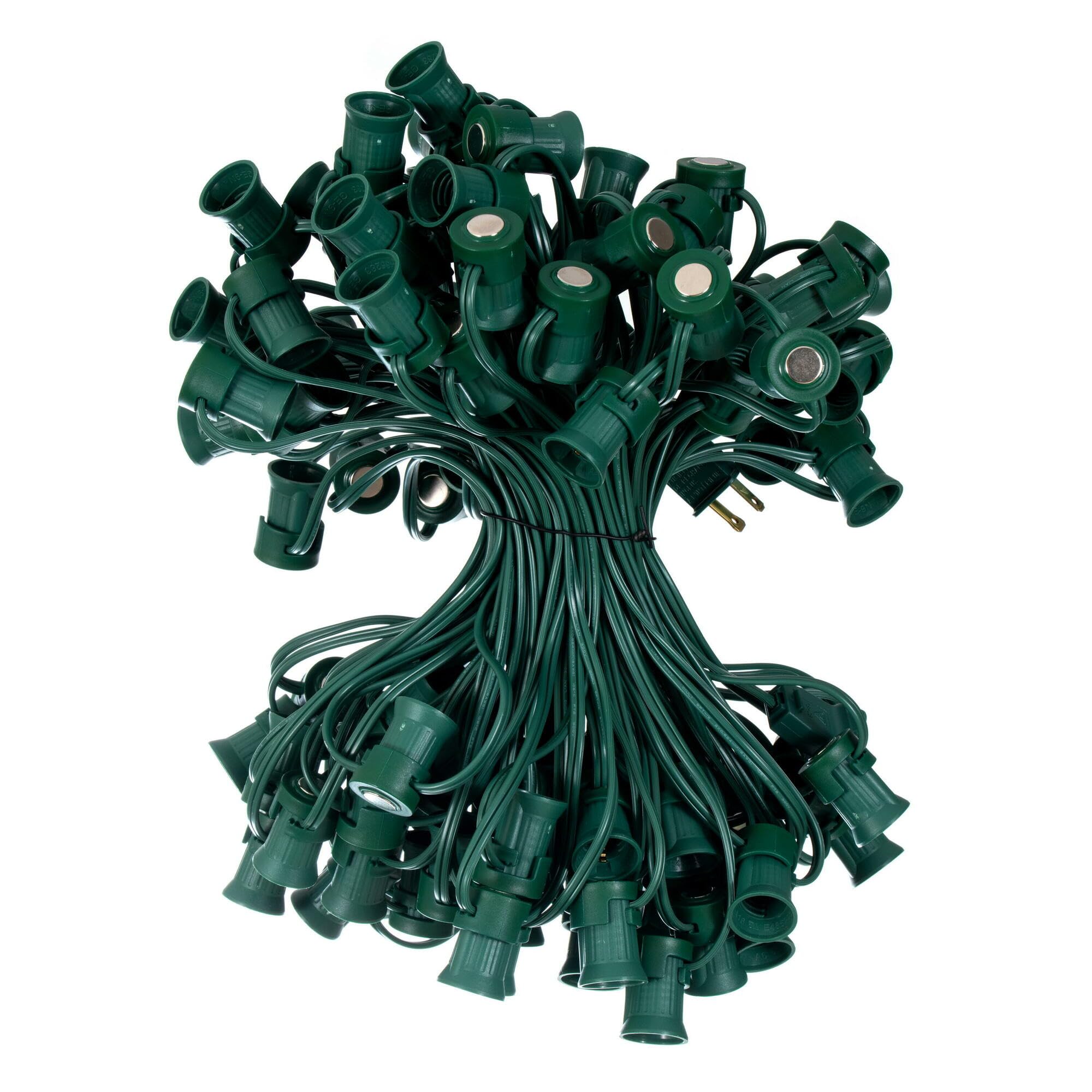 C9 100x100 Green Magnetic Socket SPT1