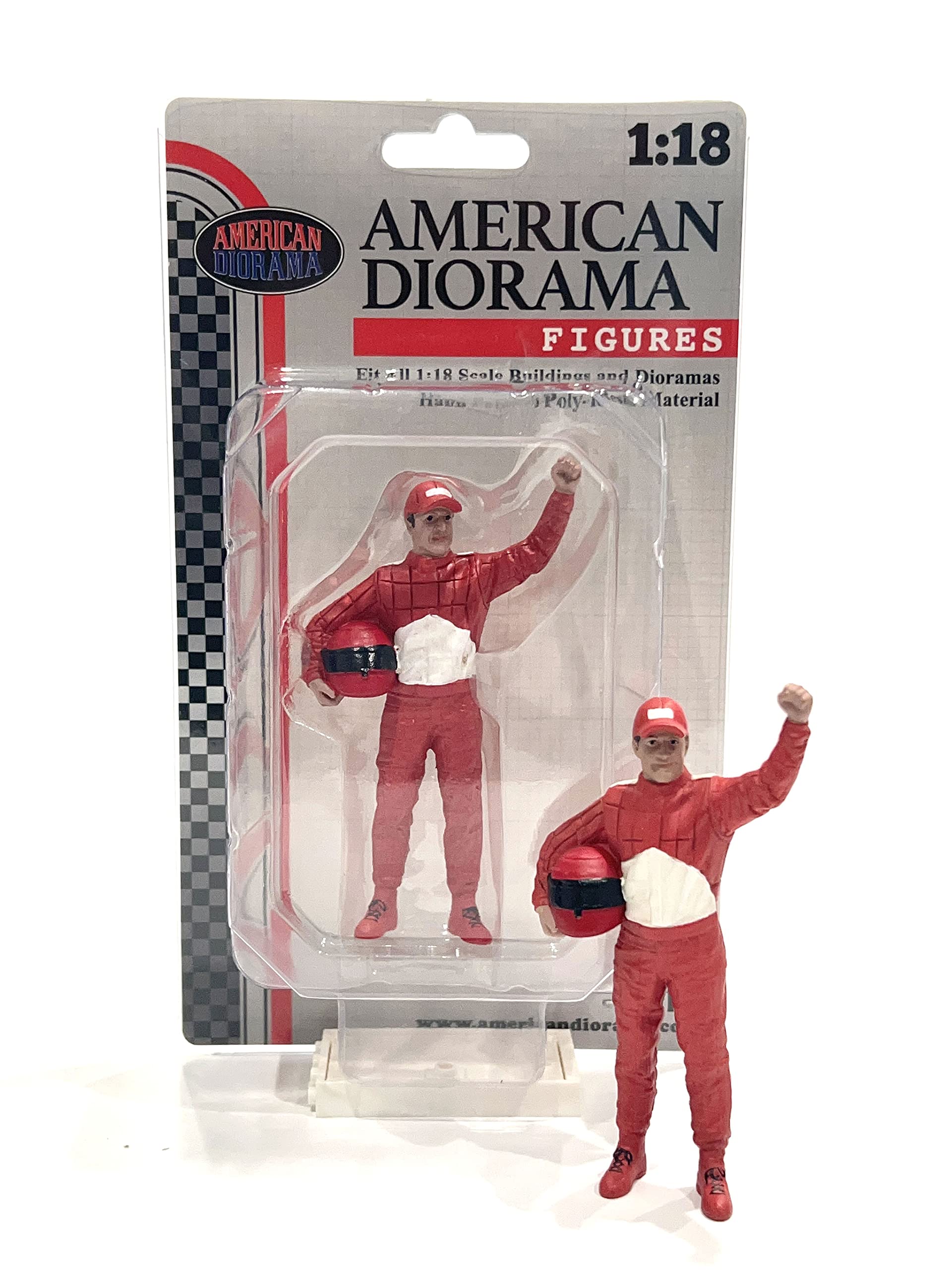 Racing Legends 90s Figure B for 1/18 Scale Models by American Diorama