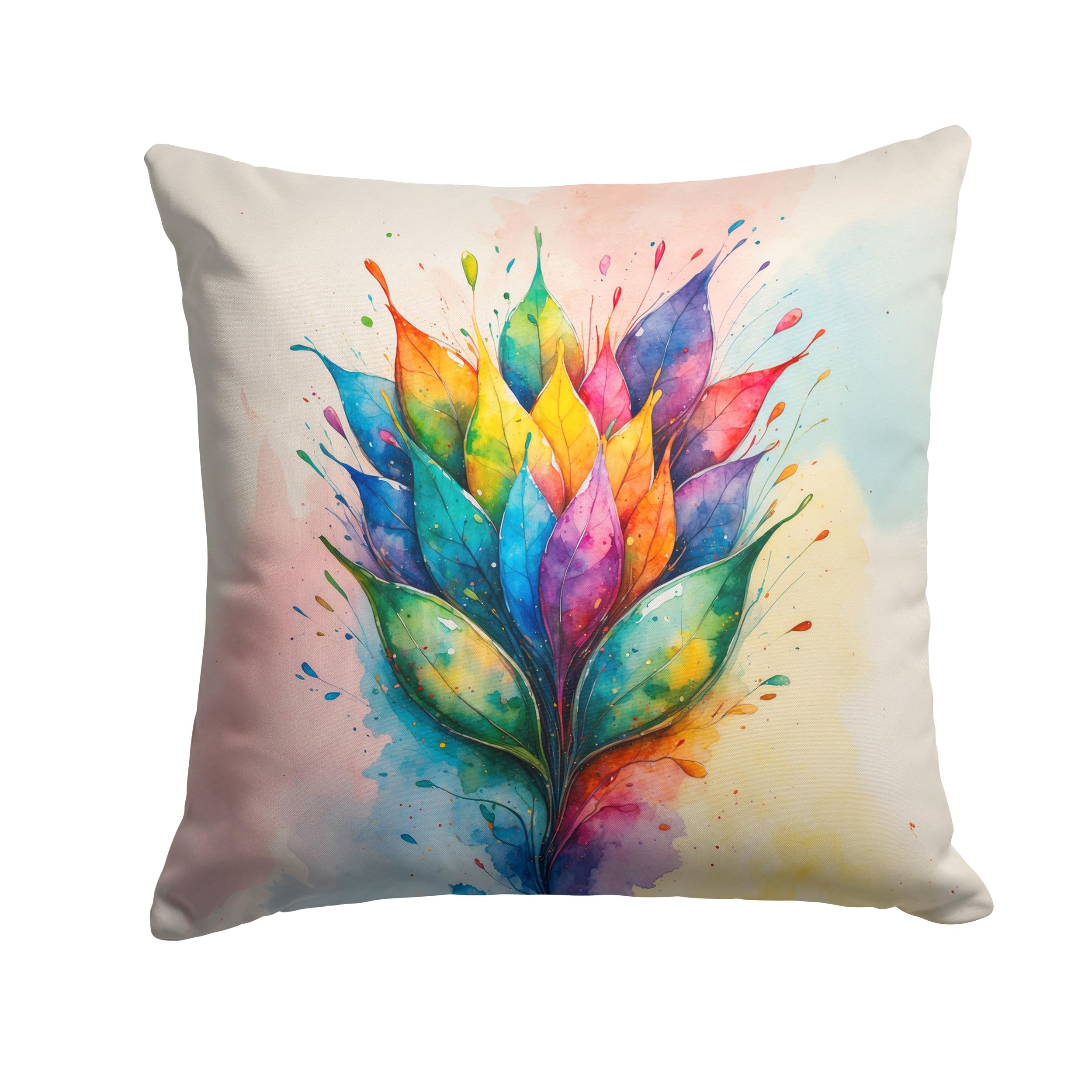 Carolines Treasures Seeds of Equality Pride Throw Pillow Machine Washable, Indoor Outdoor Decorative Pillow for Couch, Bed or Patio, 18Hx18W