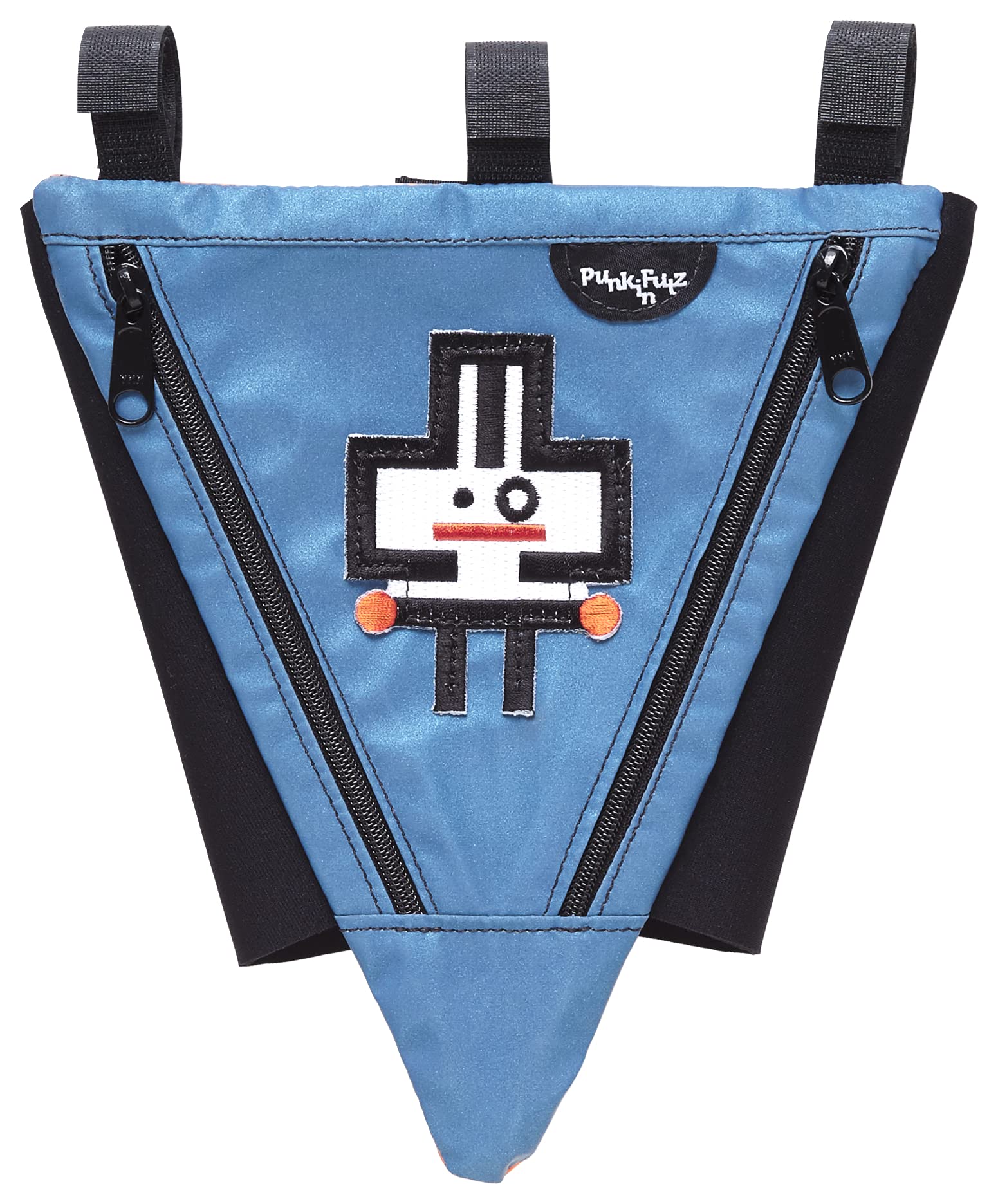 PunkinFutz PunkinPie Accessible Bag, Blue/Orange Robbit