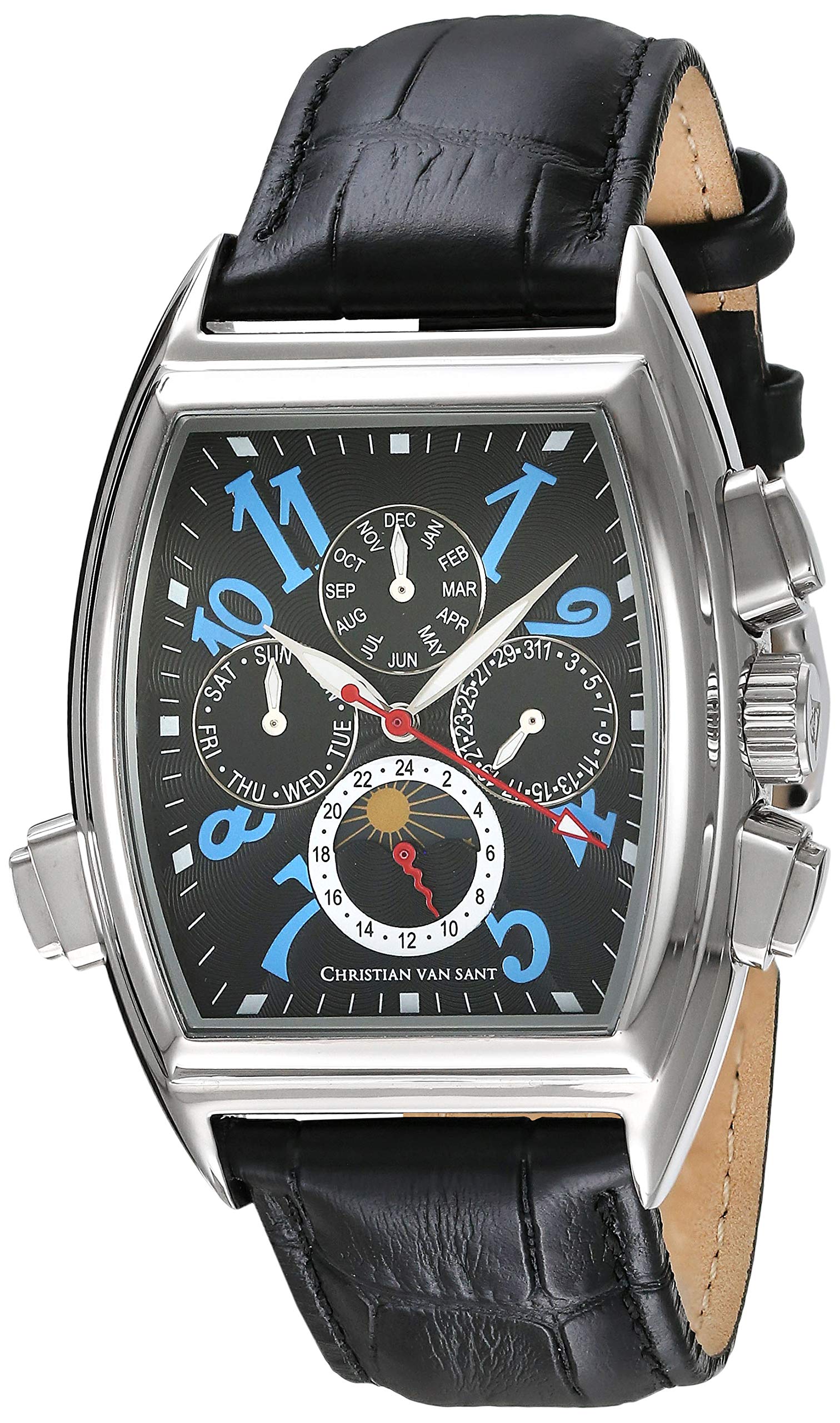 Christian Van Sant Mens Grandeur - Black