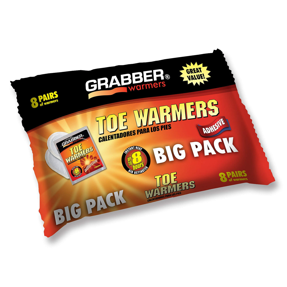 Toe Warmers 8 Pair