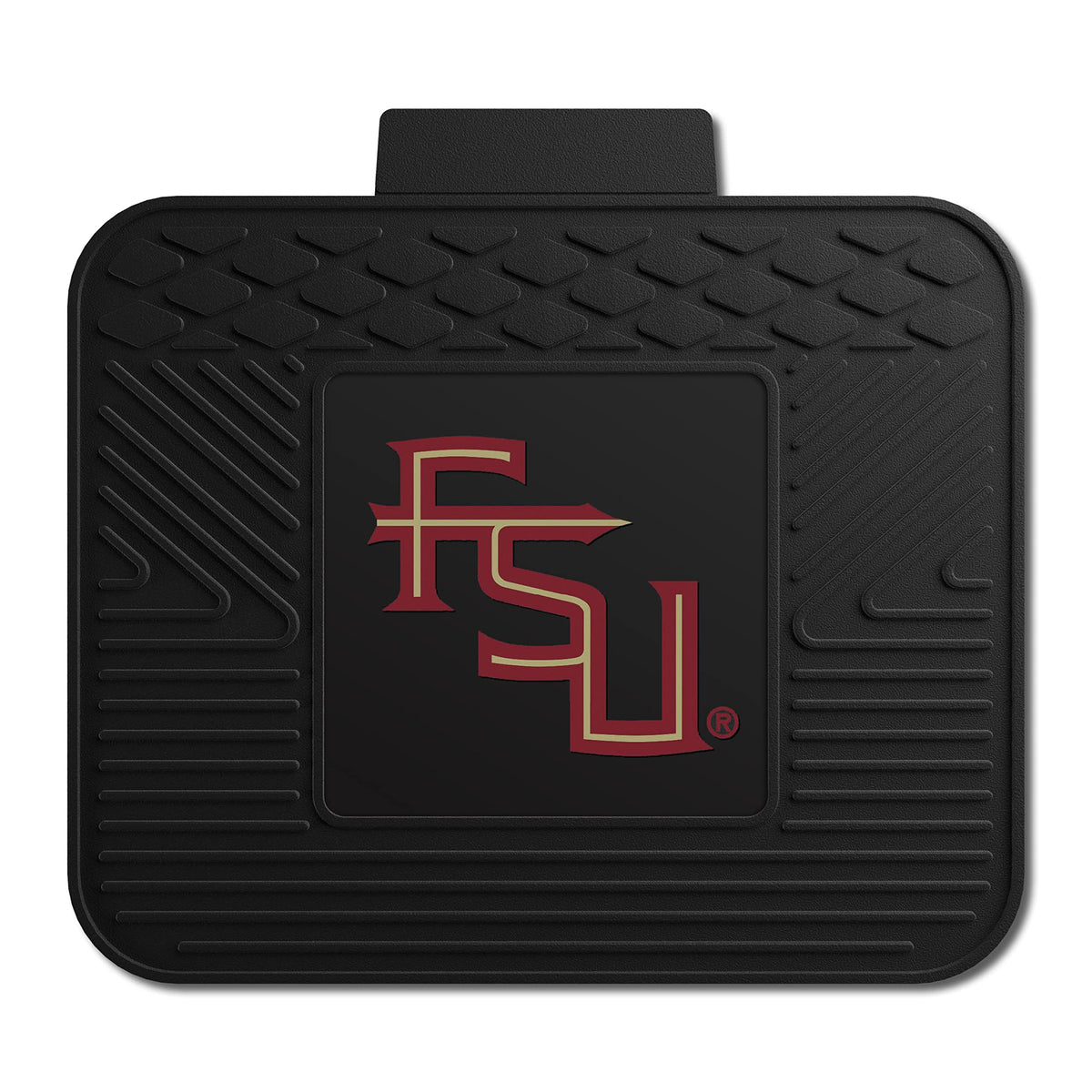 Fanmats Ncaa Florida State University Seminoles Vinyl Utility Mat, Black, 14X17