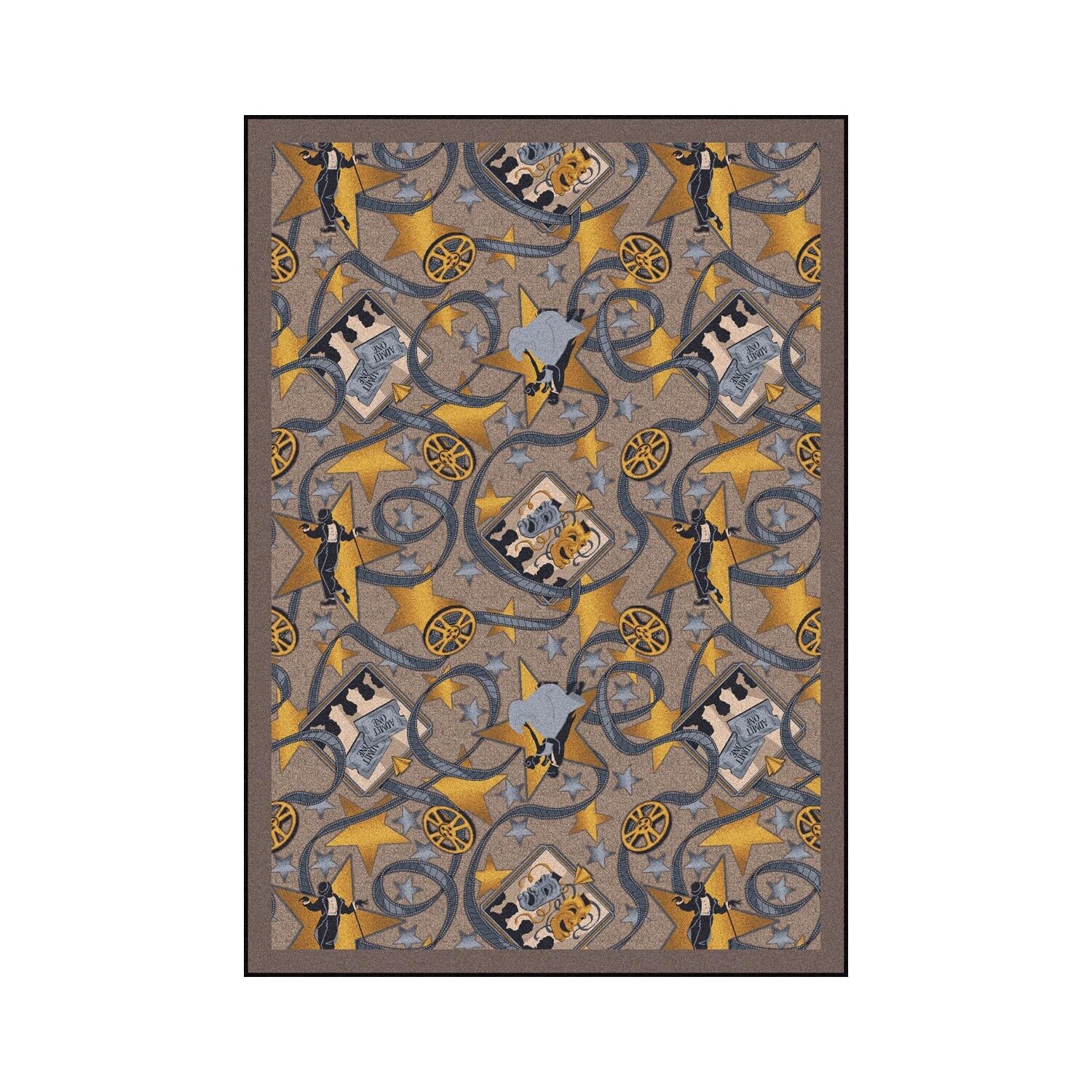 Silver Screen 310 x 54??area rug in color Taupe