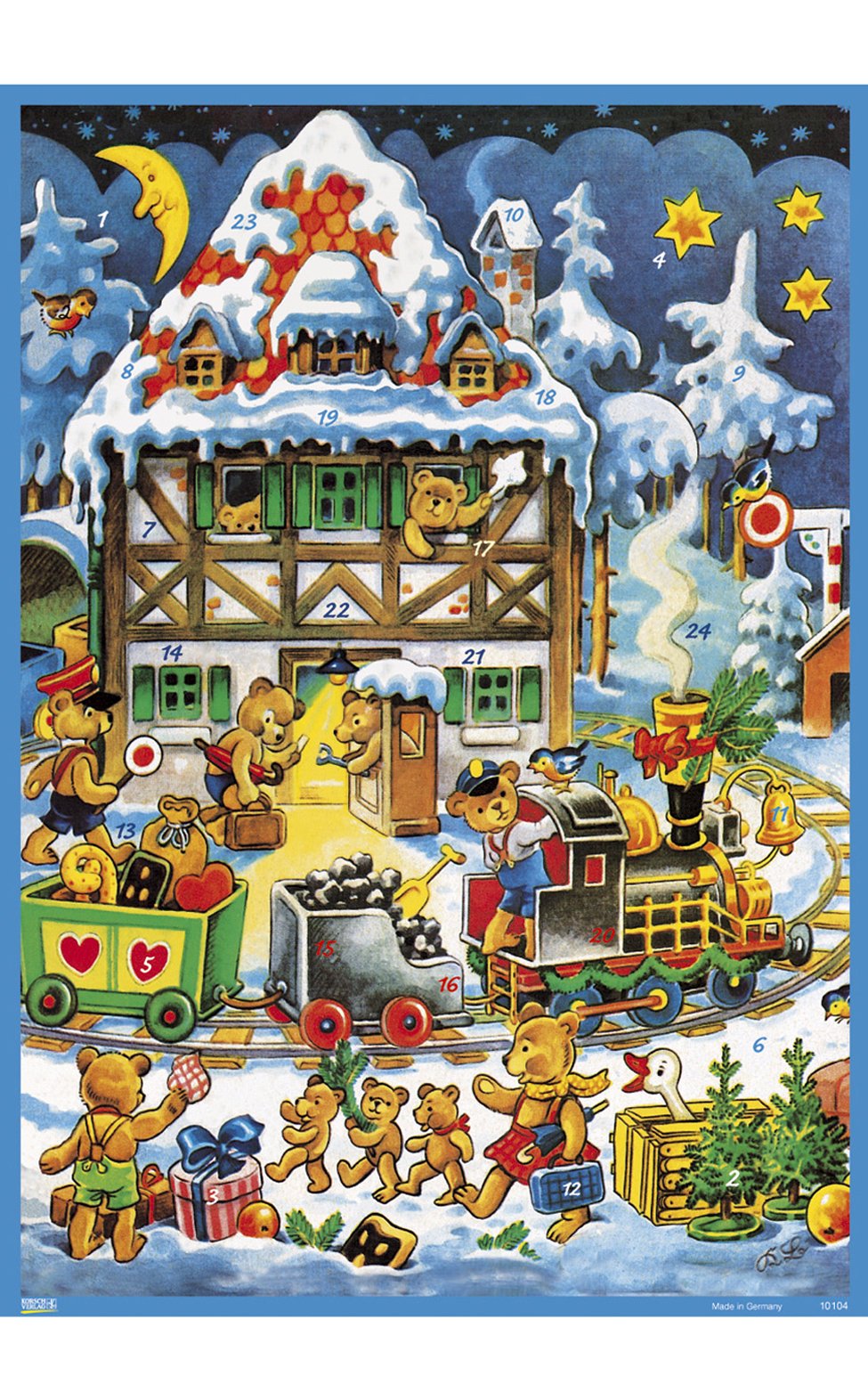 ADVENT-TEDDYBEAR TRAIN EACH