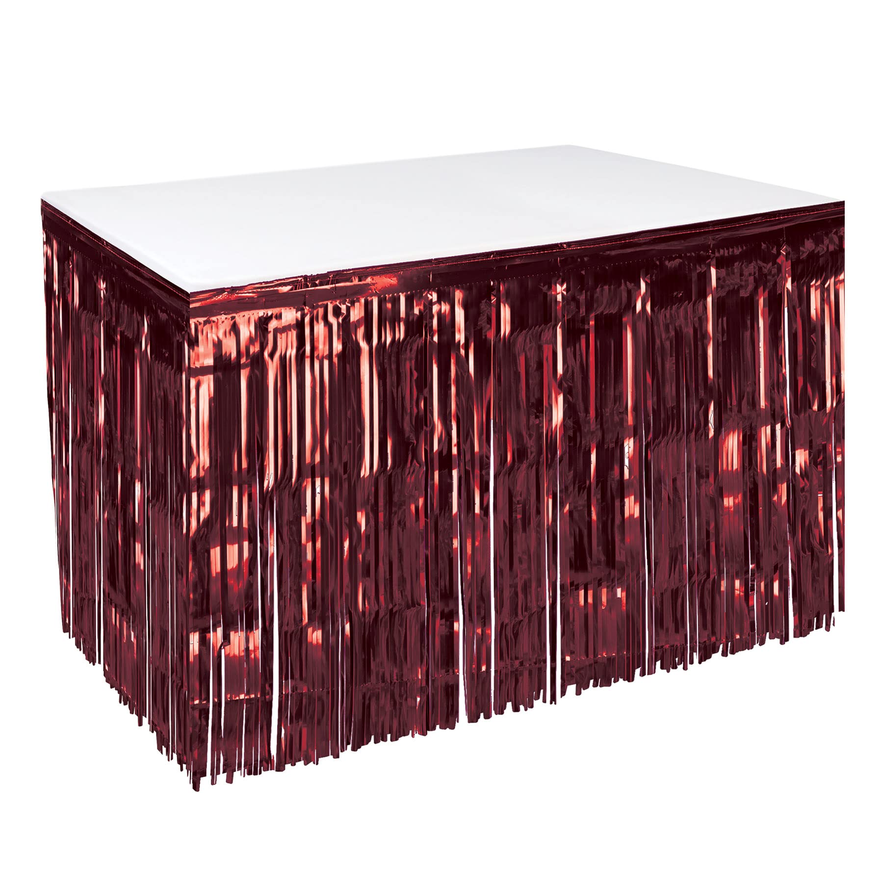 Pkgd 1-Ply Metallic Table Skirting