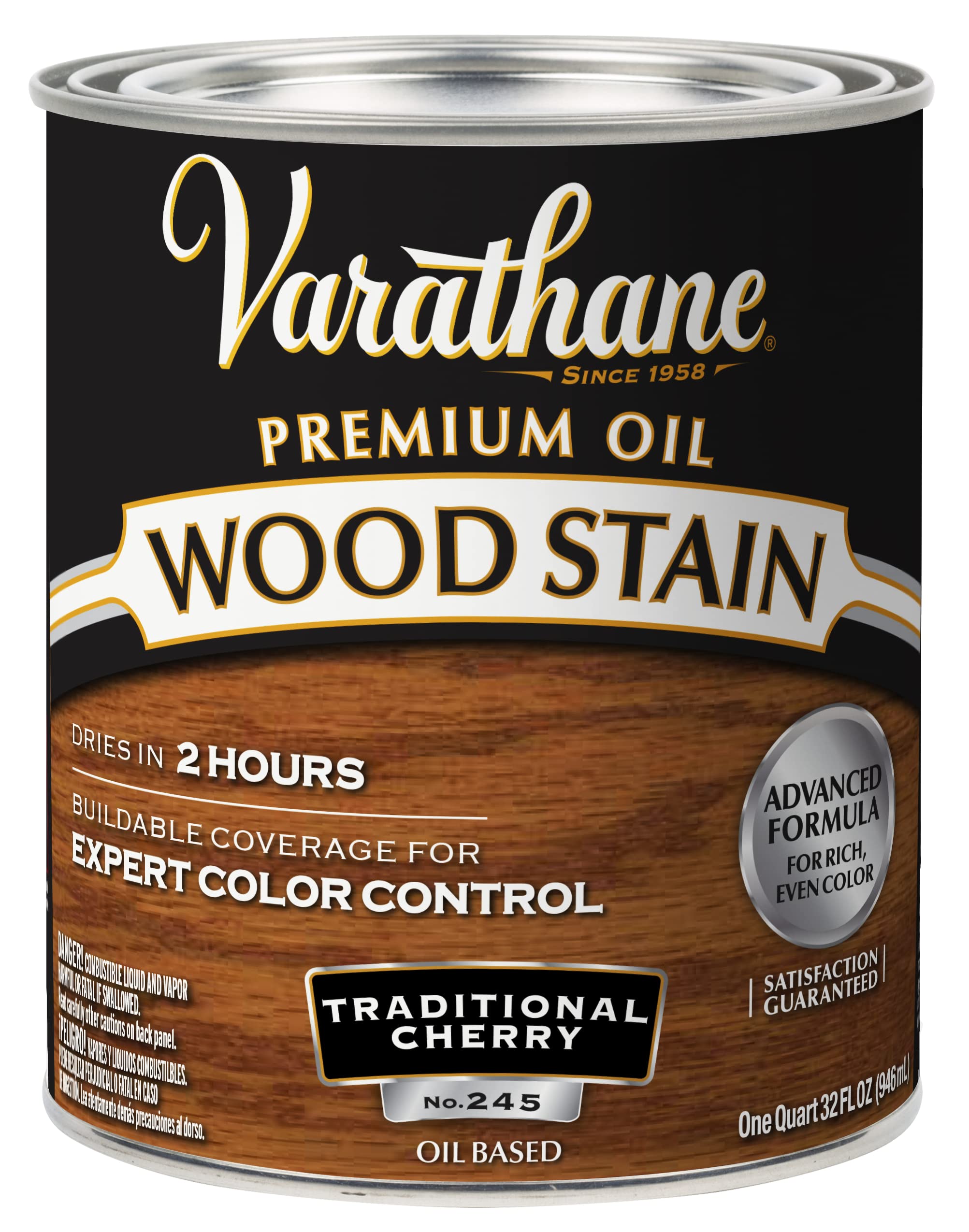WOOD STAIN CHERRY 1QT (Pack of 1)