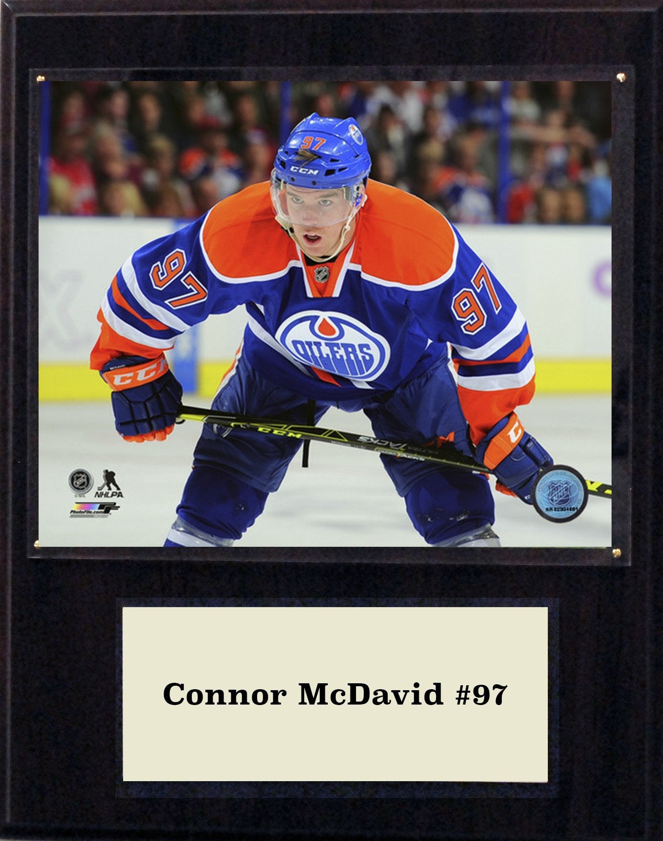 NHL 12x15″ Conner Mcdavid  Edmonton Oilers Player Plaque
