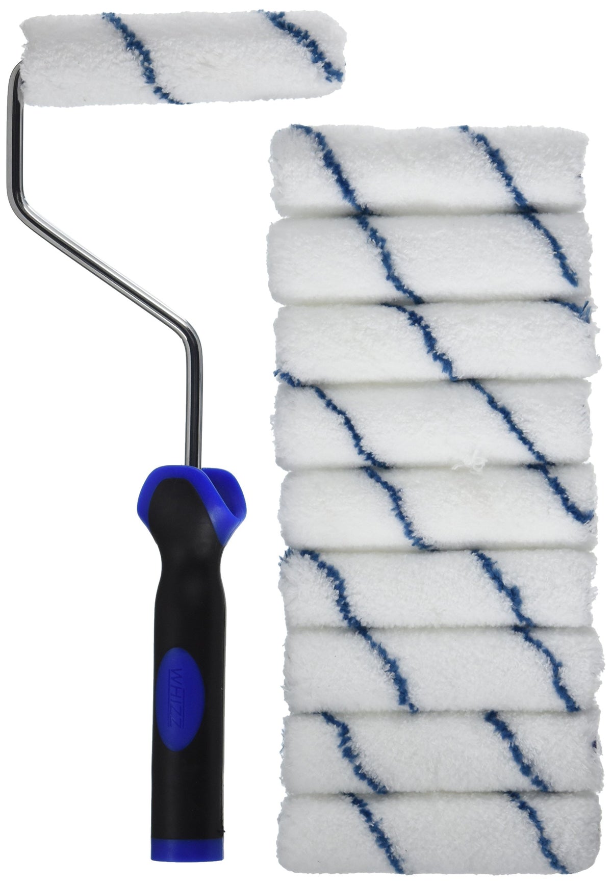 Whizz 25009 4 Xtrasorb Microfiber 3/8 Nap Mini Roller 10Pk