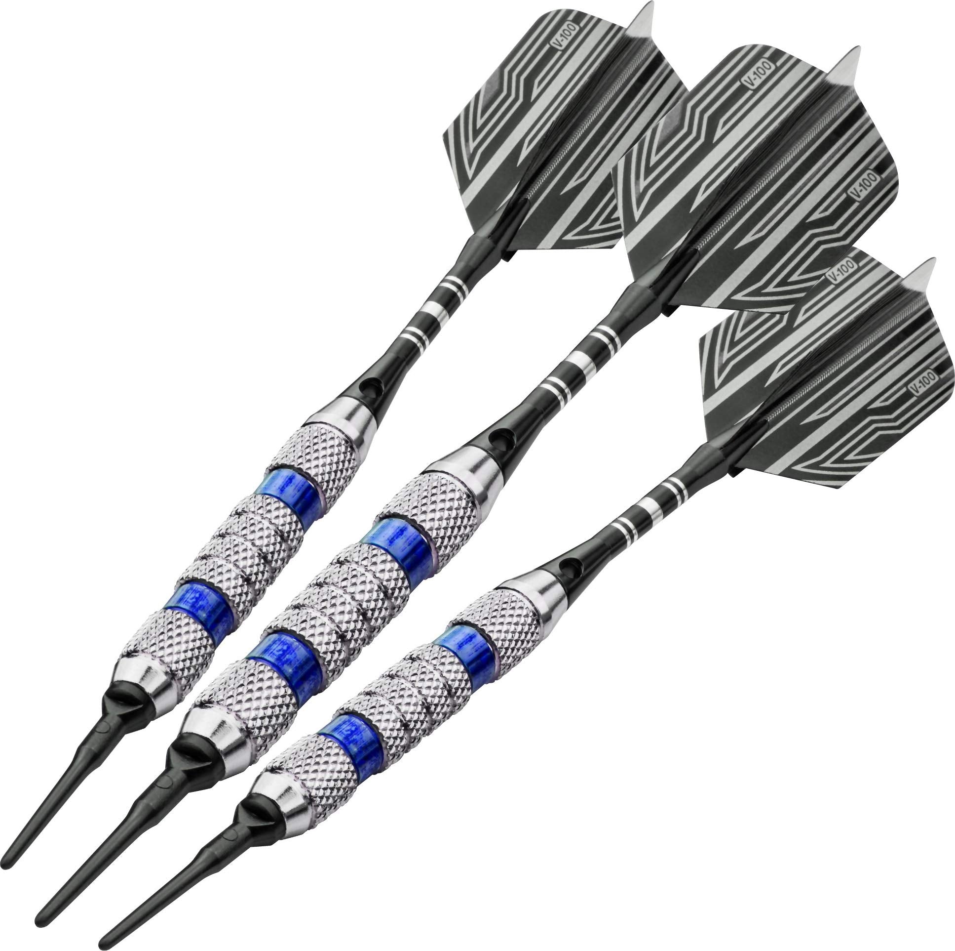 Viper Wind Runner Soft Tip Darts, Blue Rings, 18 Grams