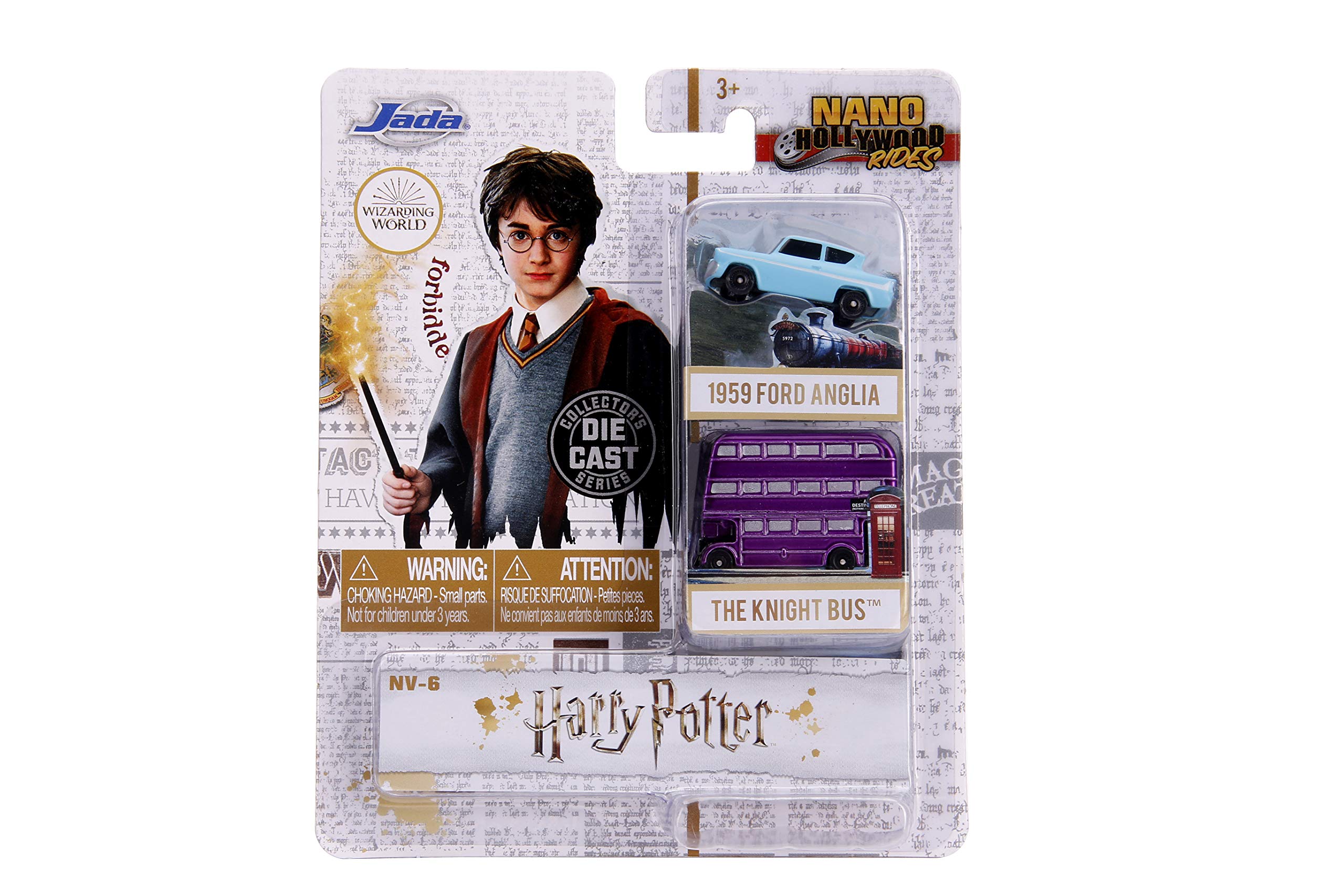 Harry Potter 2 piece Set ?Nano Hollywood Rides? Diecast Models by Jada
