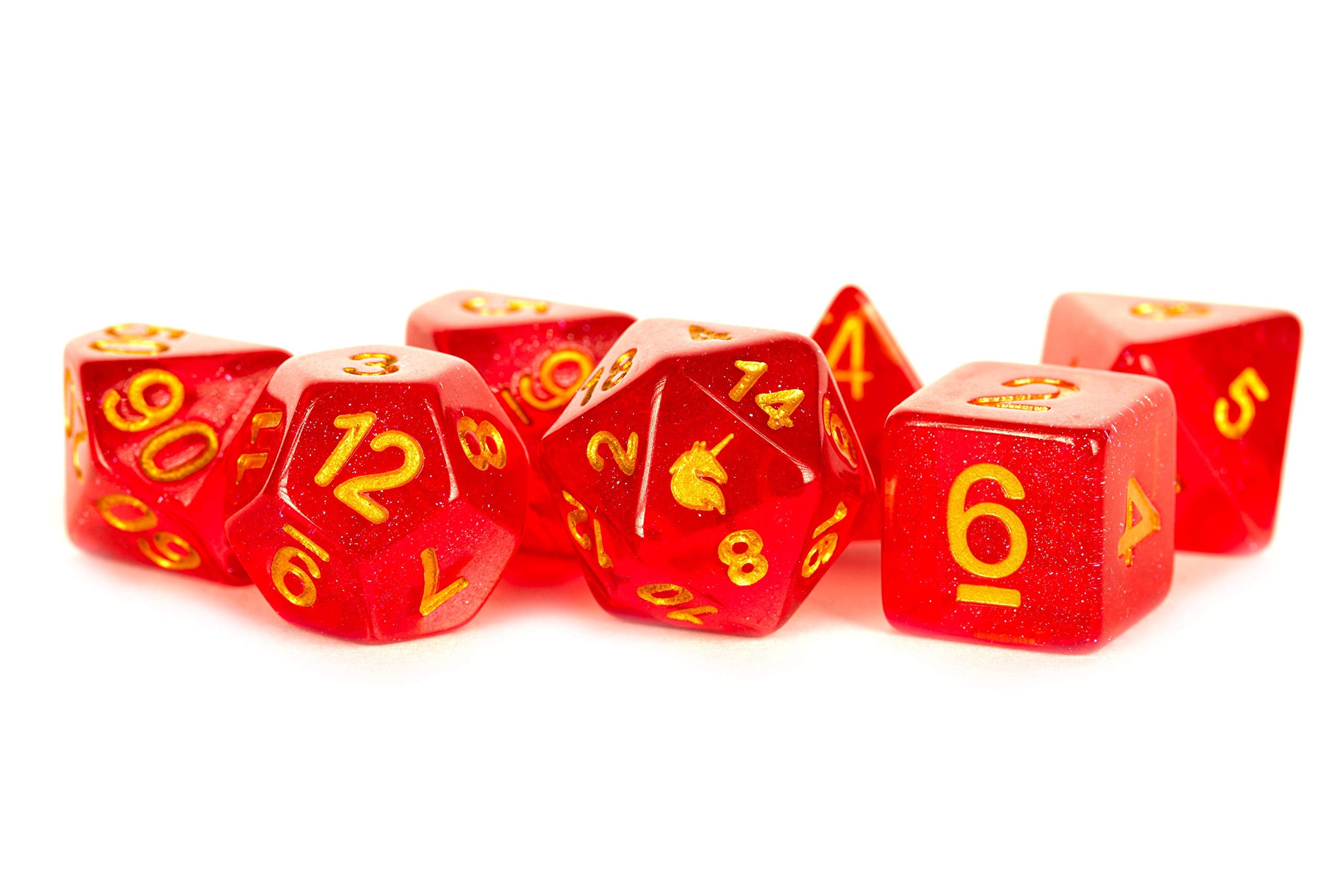7-Set  Resin Red