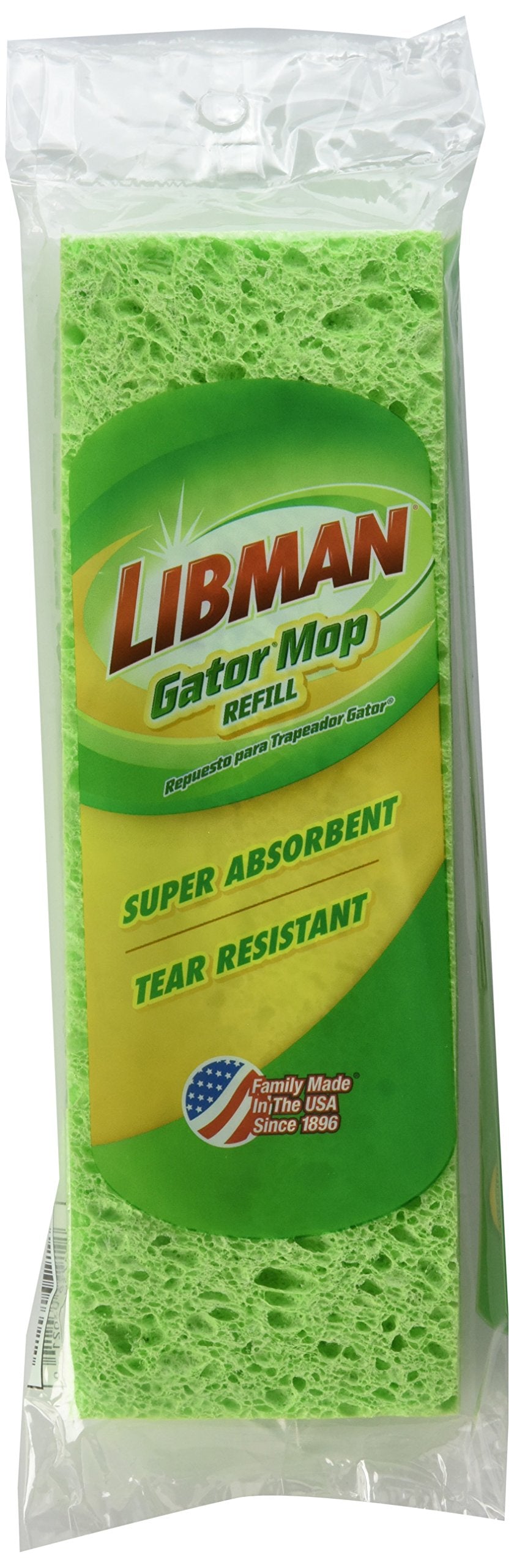 Libman 3021 Gator Mop Refill, 9
