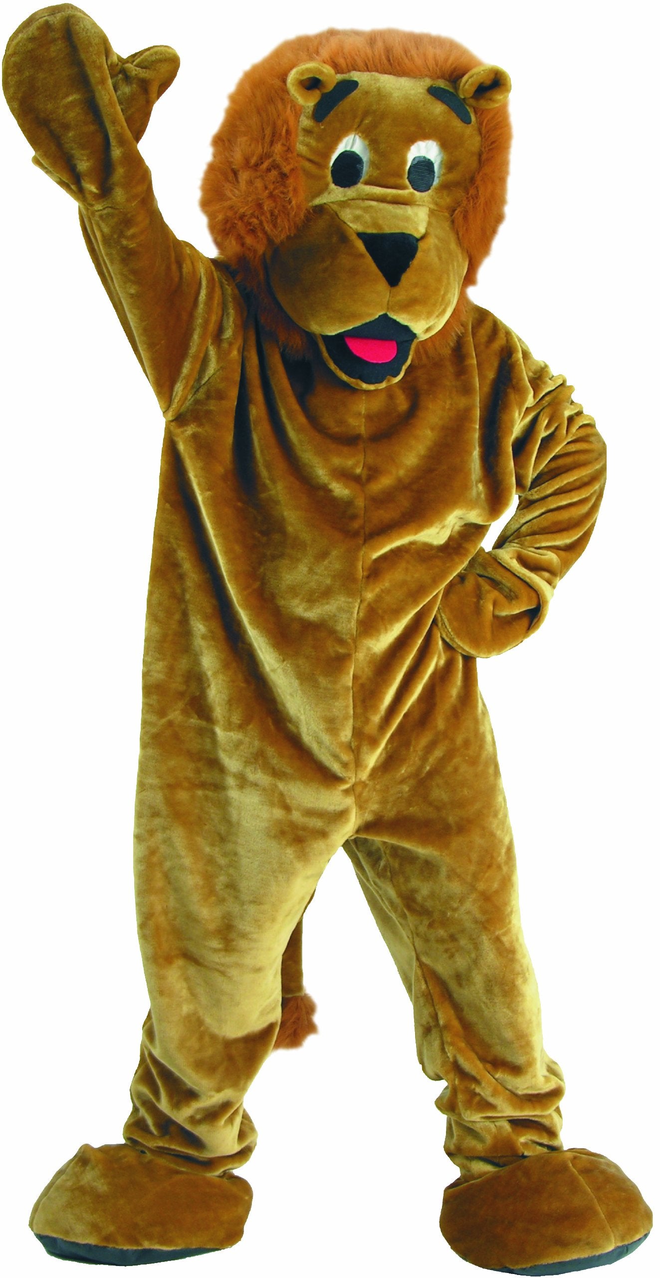 Roaring Lion Mascot Costume Set - X-Large 16-18