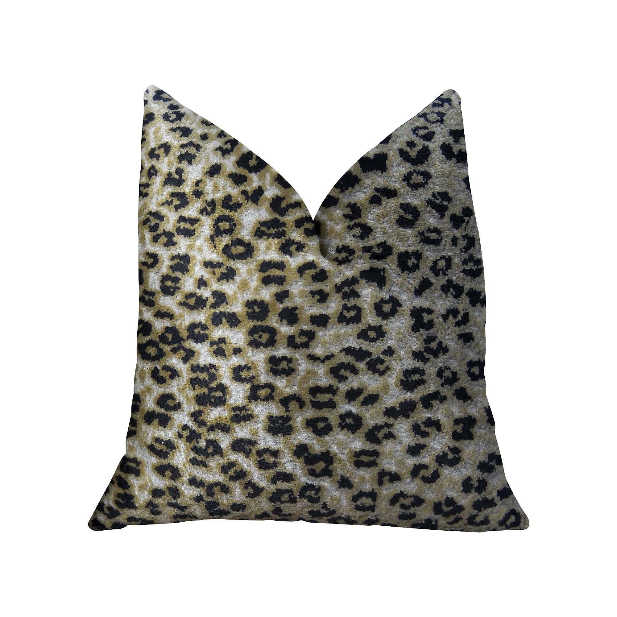 Plutus Home Decor Accent Cheetah Throw Pillow, Double Sided, Queen 20  W X 30  L