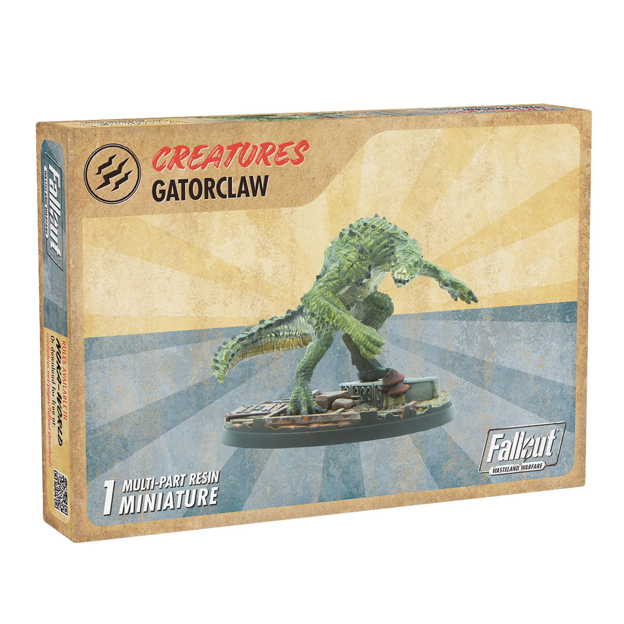 Fallout: Wasteland Warfare: Creatures: Gatorclaw