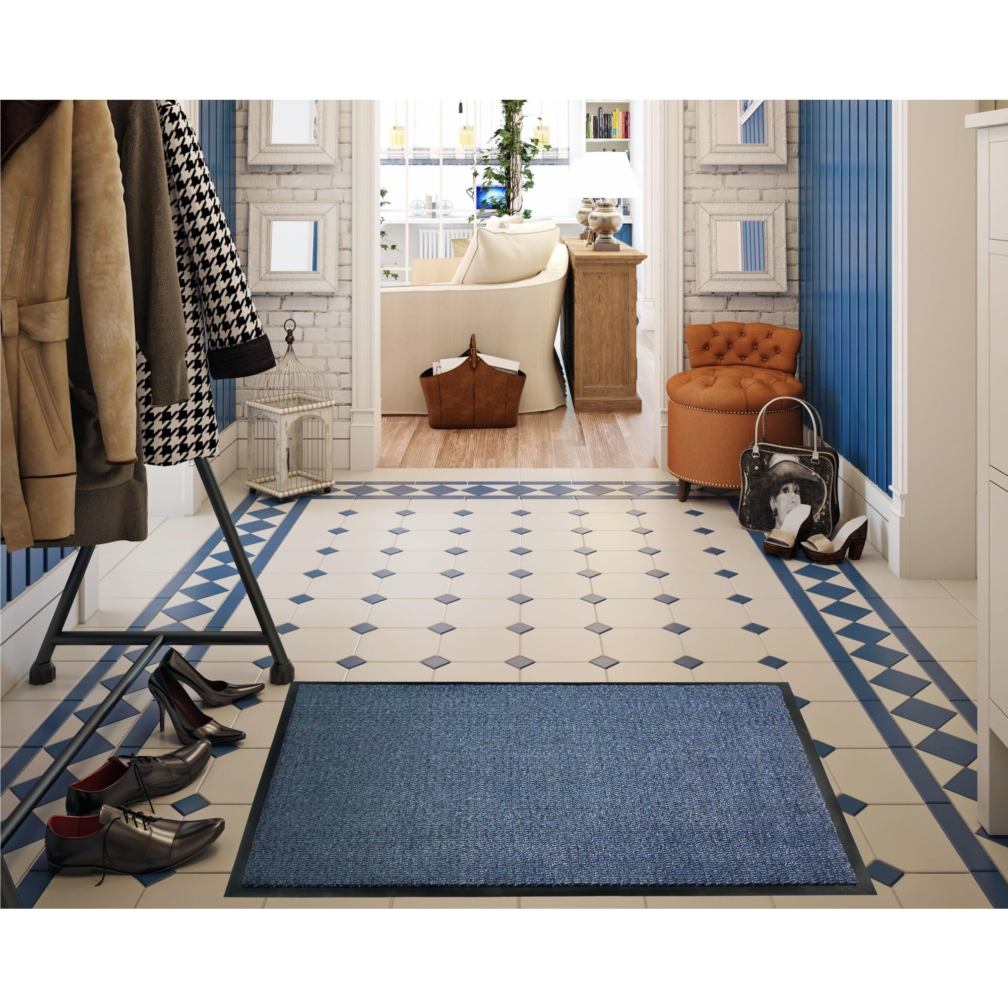 Doortex Advantagemat Blue Door Mat - 24 x 36″