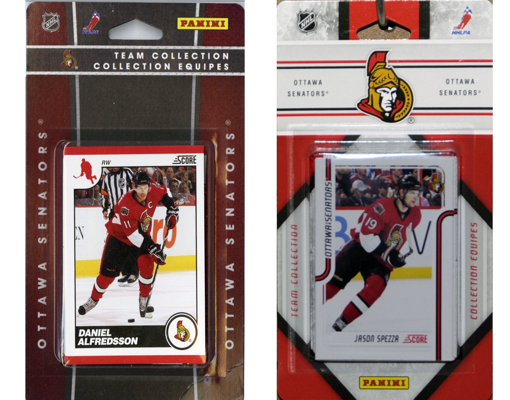 NHL Ottawa Senators Licensed Score 2 Team Sets