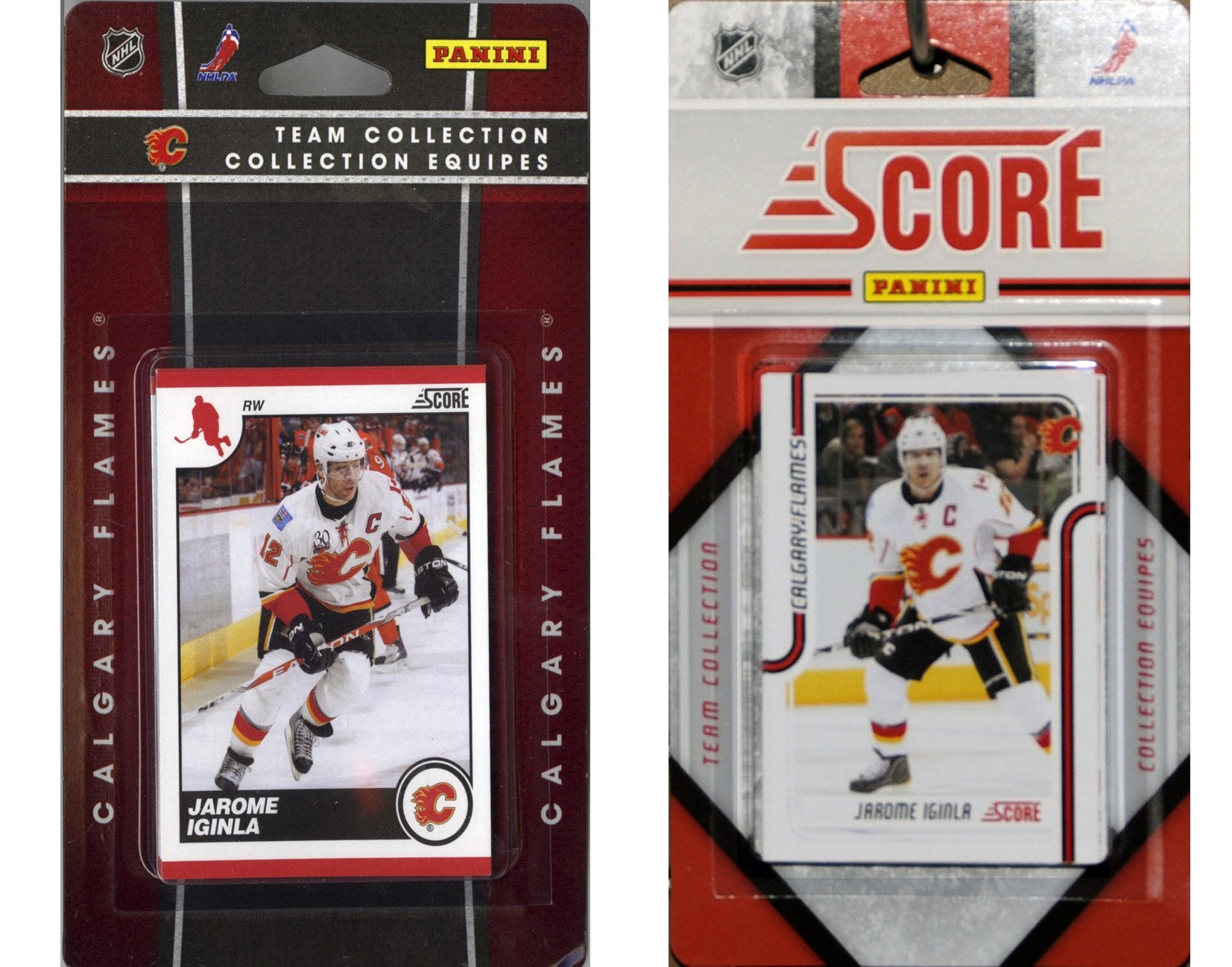 NHL Calgary Flames Licensed Score 2 Team Sets