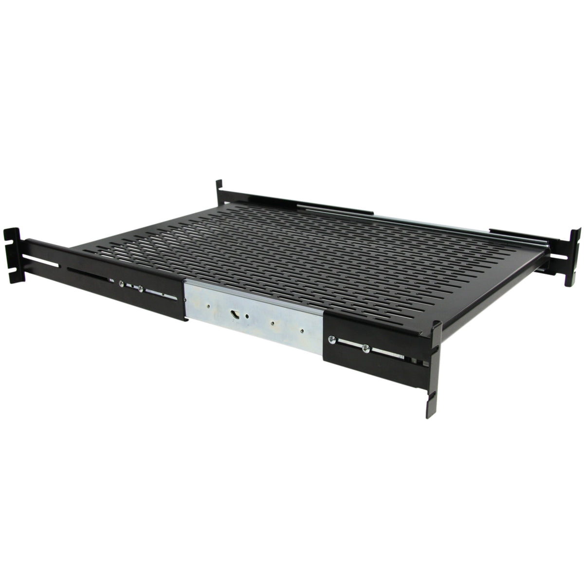 Startech.Com 2U Sliding Server Rack Mount Shelf - 20 To 30In Adjustable Mounting Depth - Vented - 50Lb - Heavy Duty Universal 19