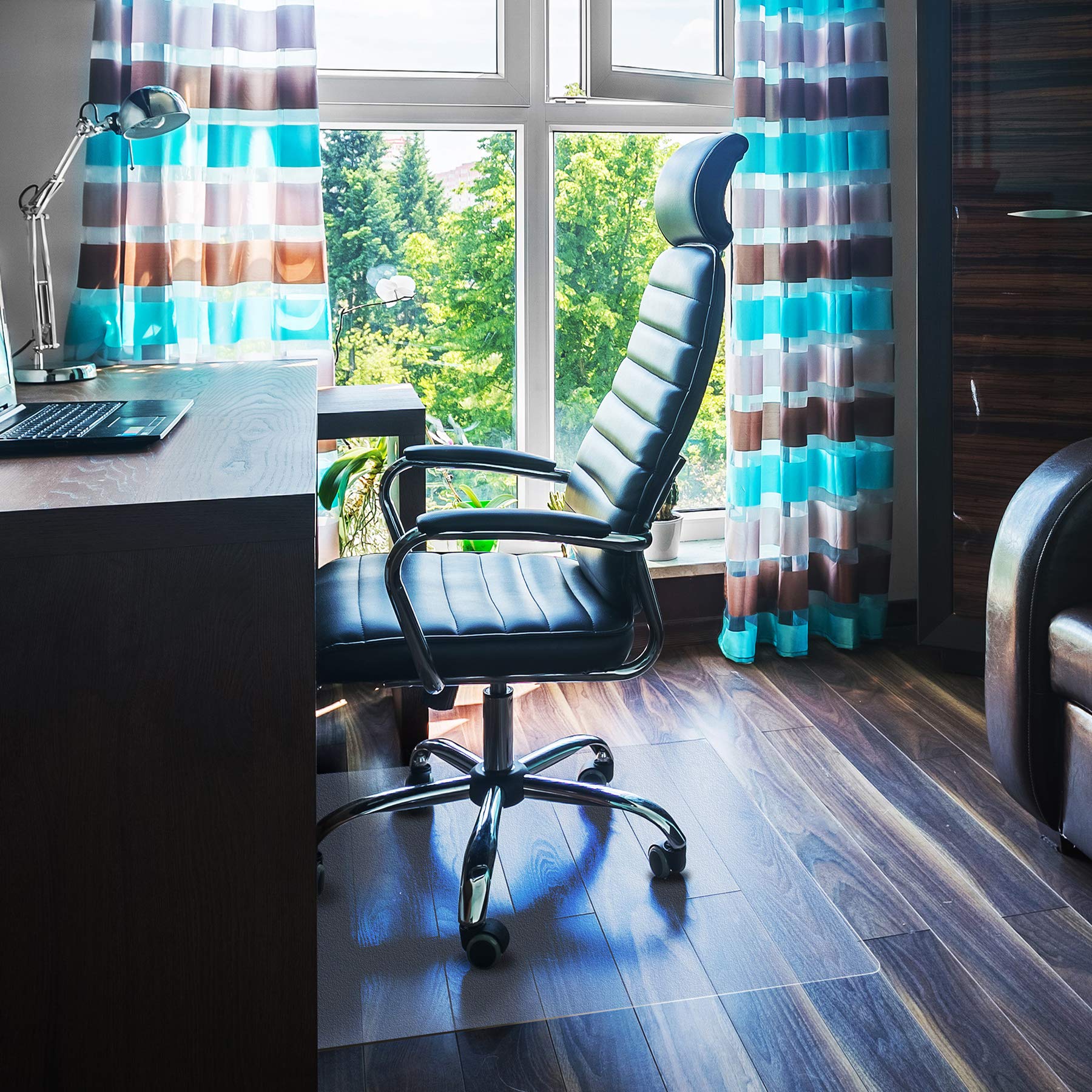 Ultimat Polycarbonate Lipped Chair Mat for Carpets up to 1/2 - 48″ x 60″
