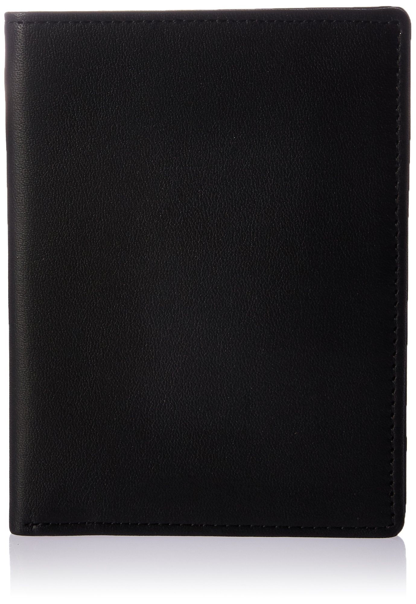 Royce Leather RFID Blocking Bifold Passport Currency Travel Wallet in Genuine Leather
