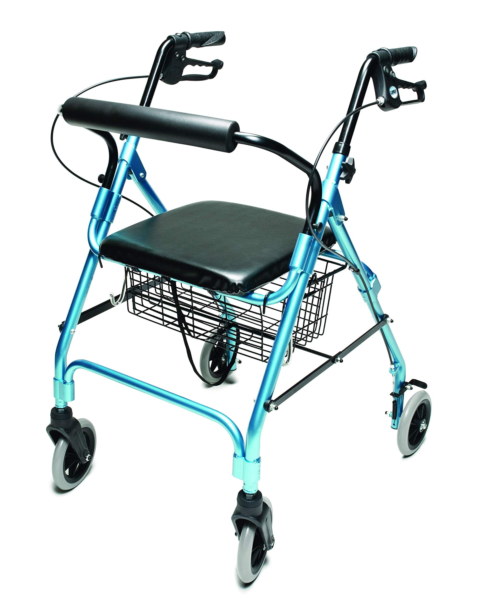 ROLLATOR ALUM LITEWT AQUA WALKABOUT LITE, LUMEX
