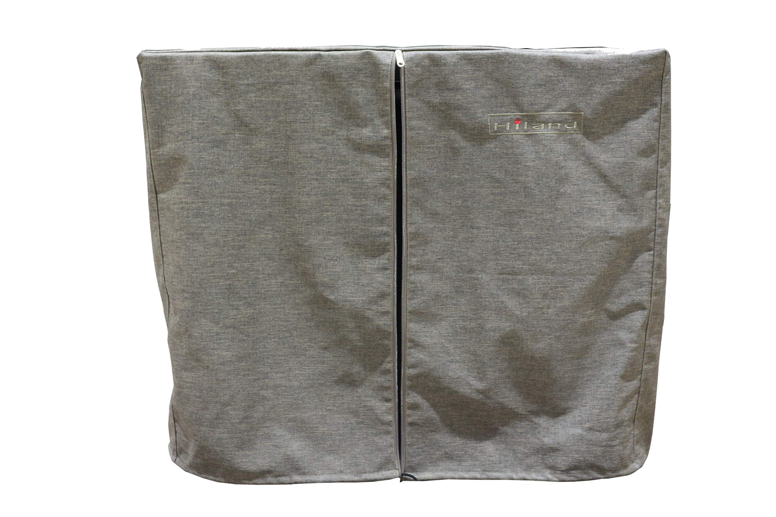 Hiland CHC-PRPC-T Heavy Duty Square Fire Pit Cover, High Density Fabric, Tan