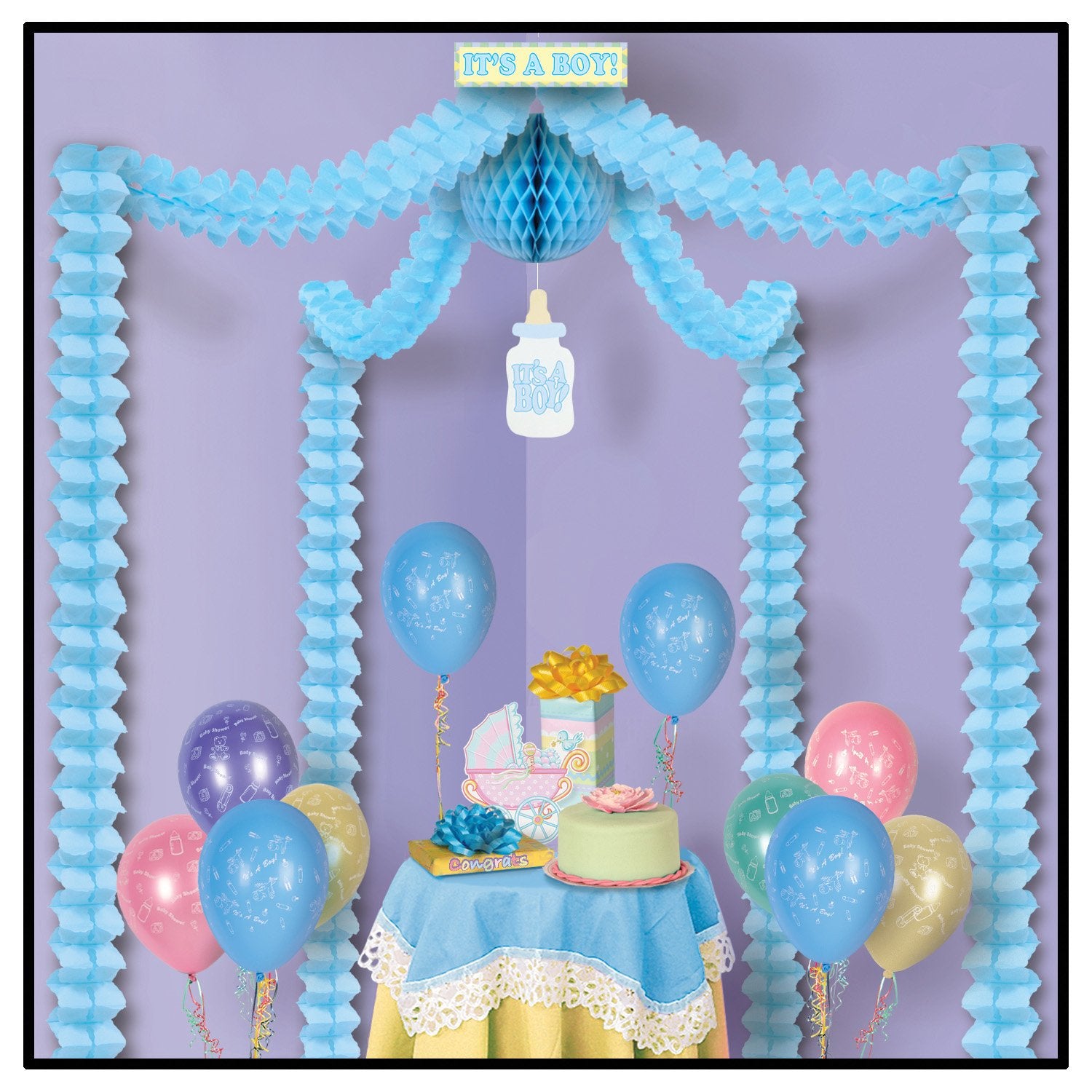 Its A Boy! Party Canopy