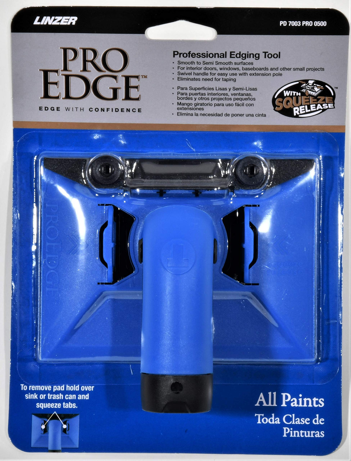 Linzer Products Pd7003Pro-5 5 Pro Edge Paint Pad Edger