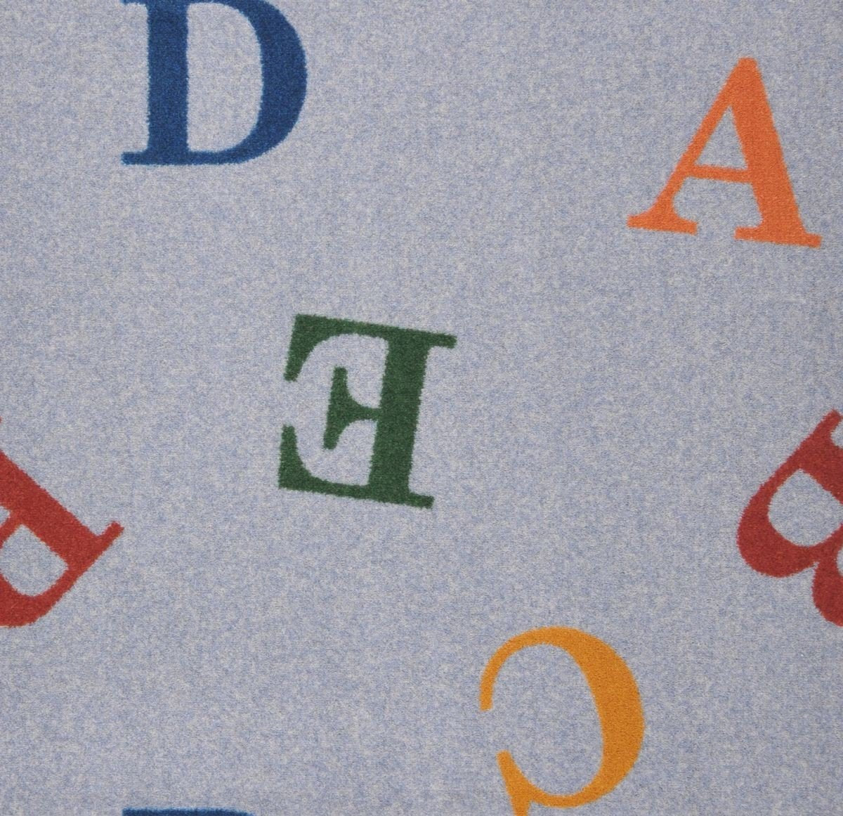 Joy Carpets Playful Patterns Love Letters 54 x 78??Indoor Area Rug in Color Chimney Sweep