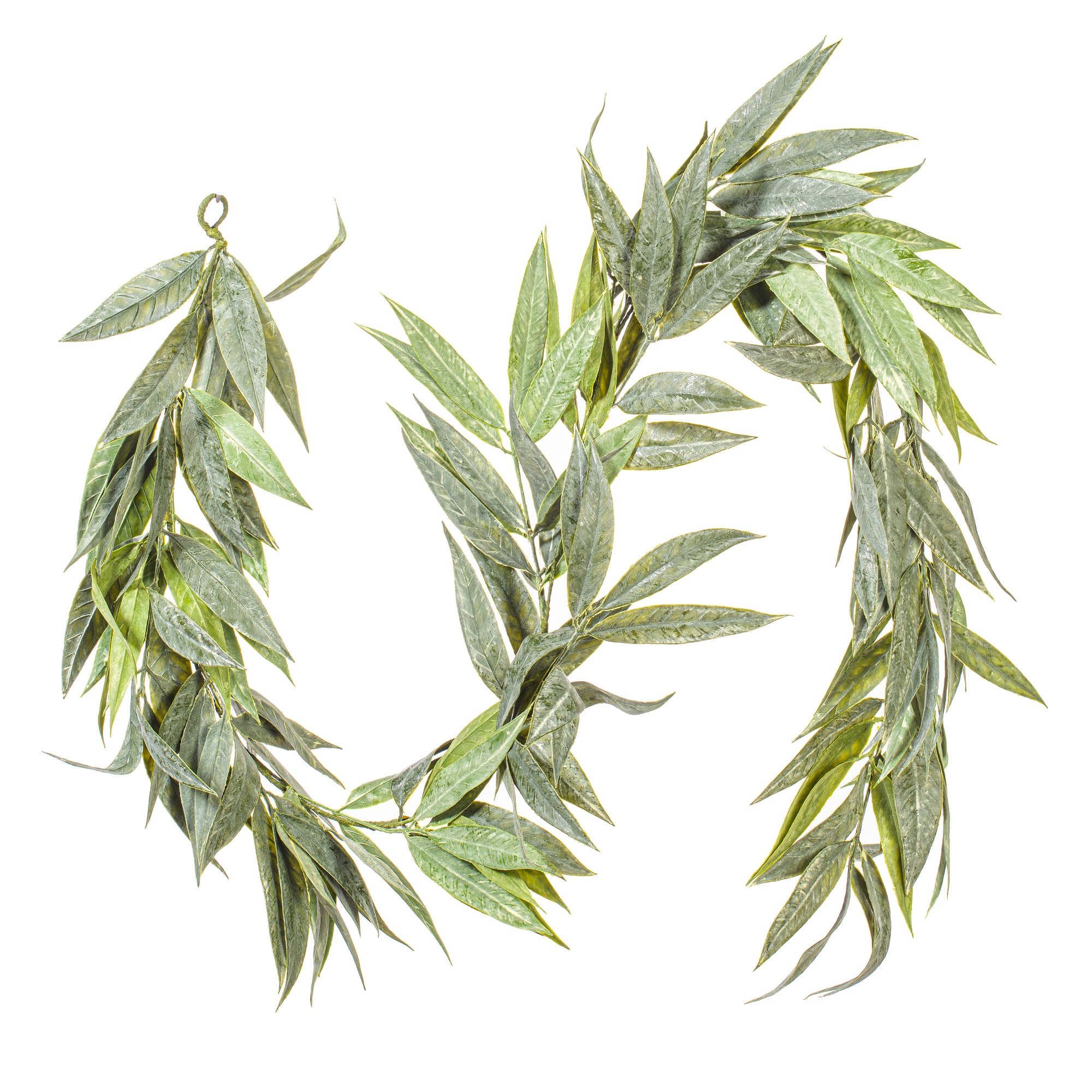 Casafoyer  6' Green Muddy White Willow Garland - FK172403 - (Pack Of 2)
