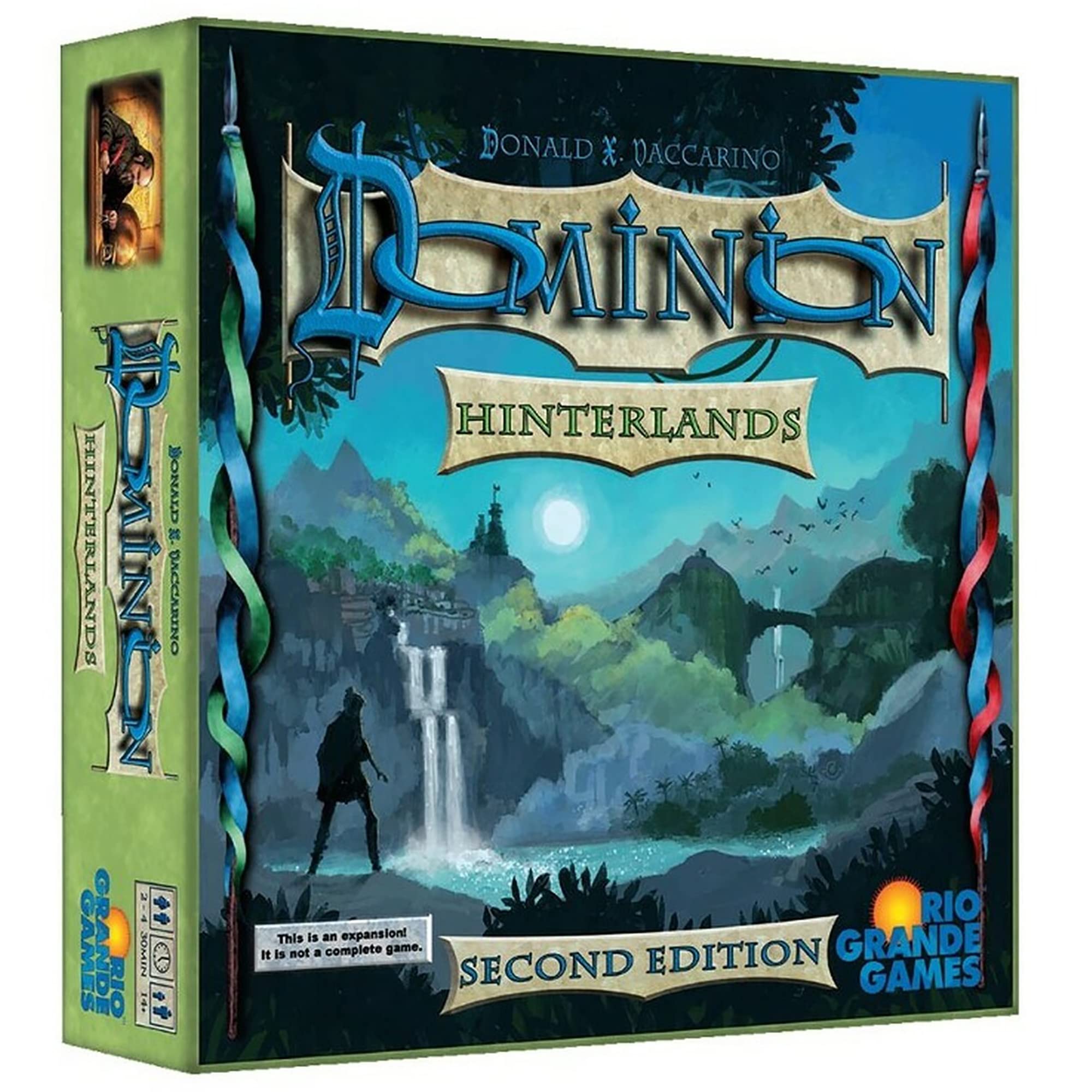 Rio Grande Games Dominion: Hinterlands 2nd Edition Expansion, Strategy Card Game, Ages 14+, 2-6 Players