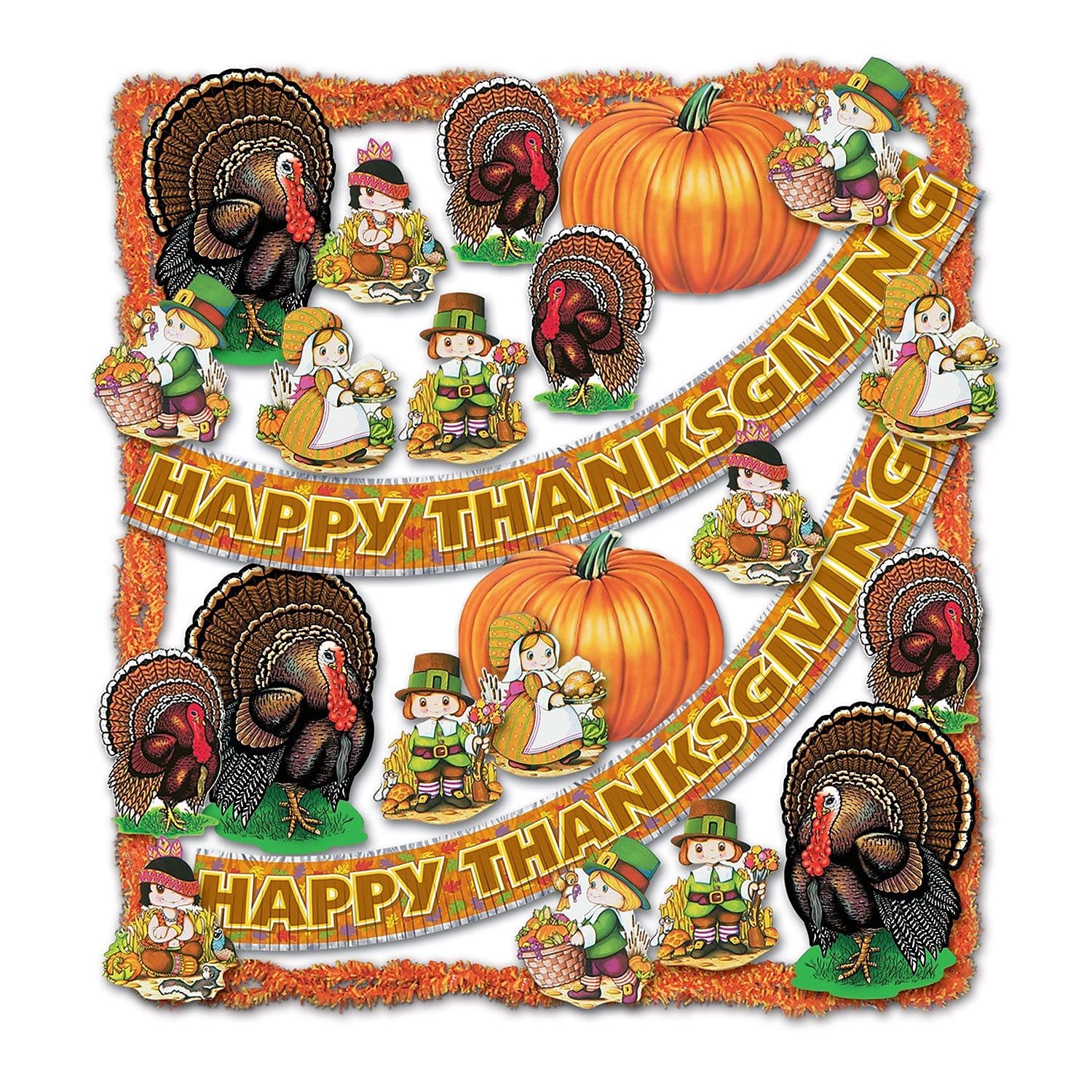 FR Thanksgiving Trimorama - 25 Pcs (Pack of 1)