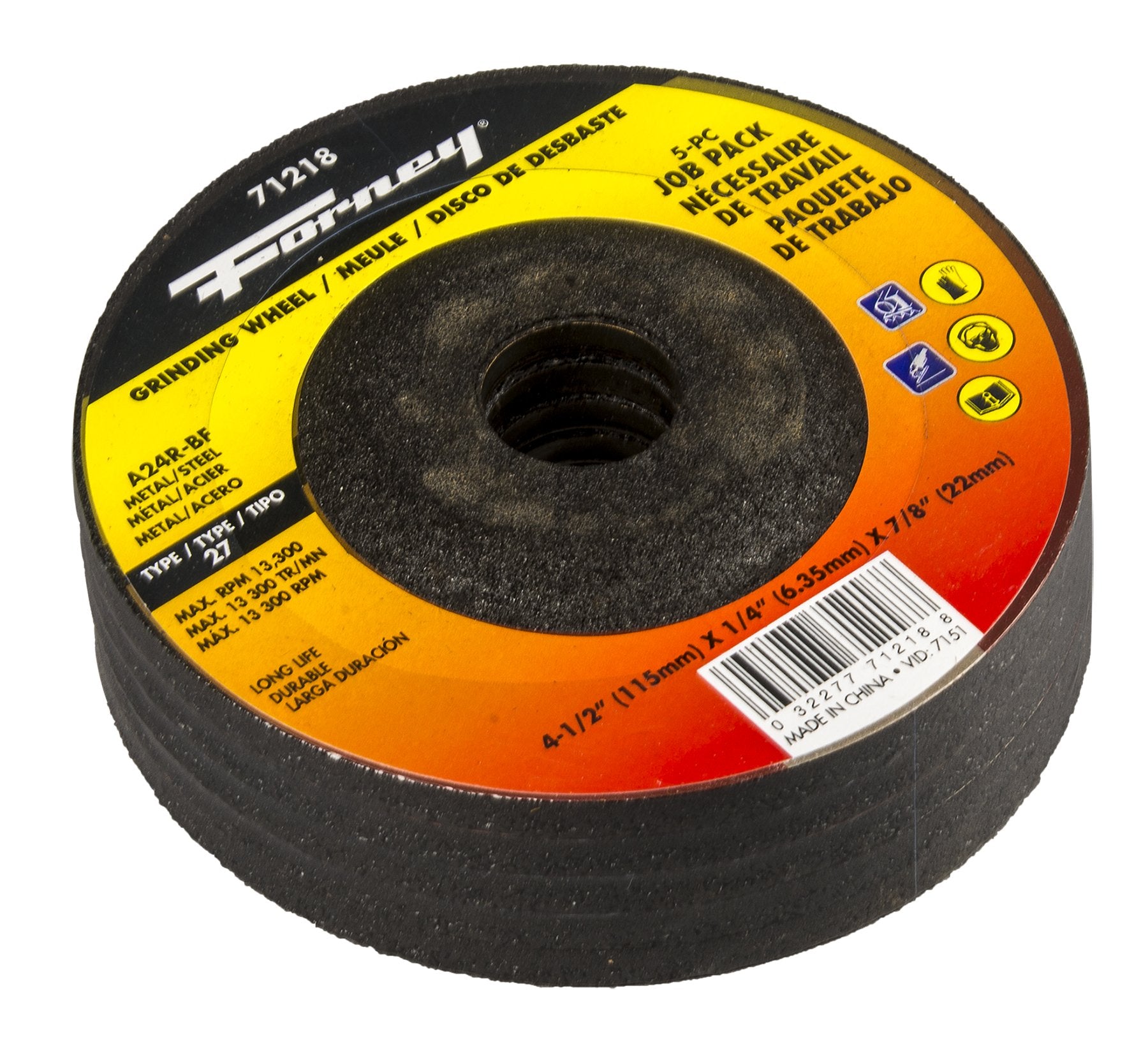 Forney 71218 Cut-Off Wheels (5 Pack)