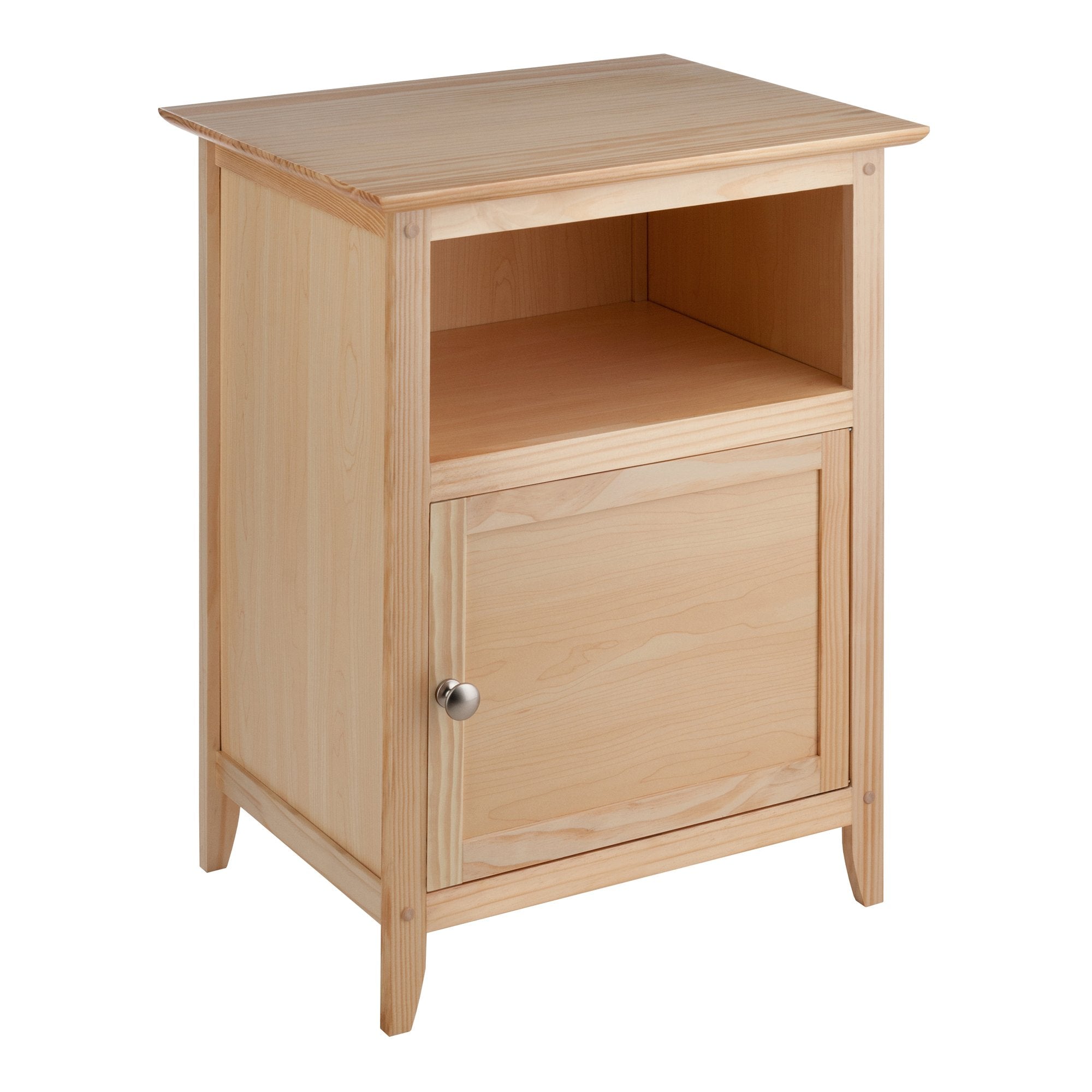 Casafoyer Shaker Style Nightstand - Solid Wood, Elegant Design, Easy Assembly ( Pack of 2 )
