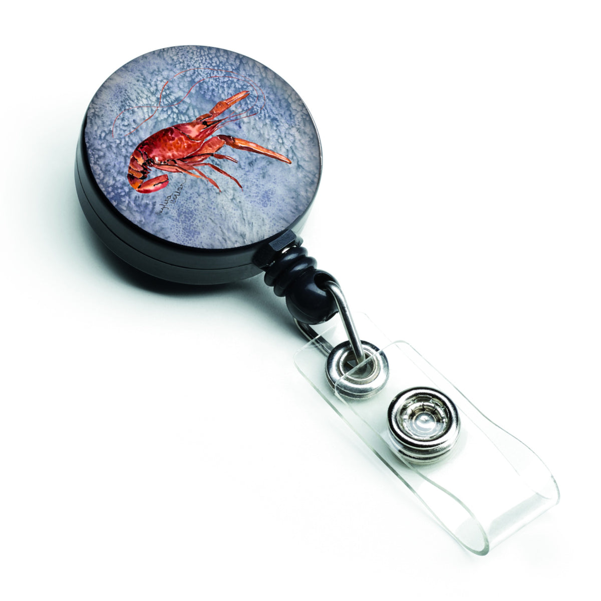 Caroline'S Treasures Crawfish Retractable Badge Reel, Multicolor (8231Br)
