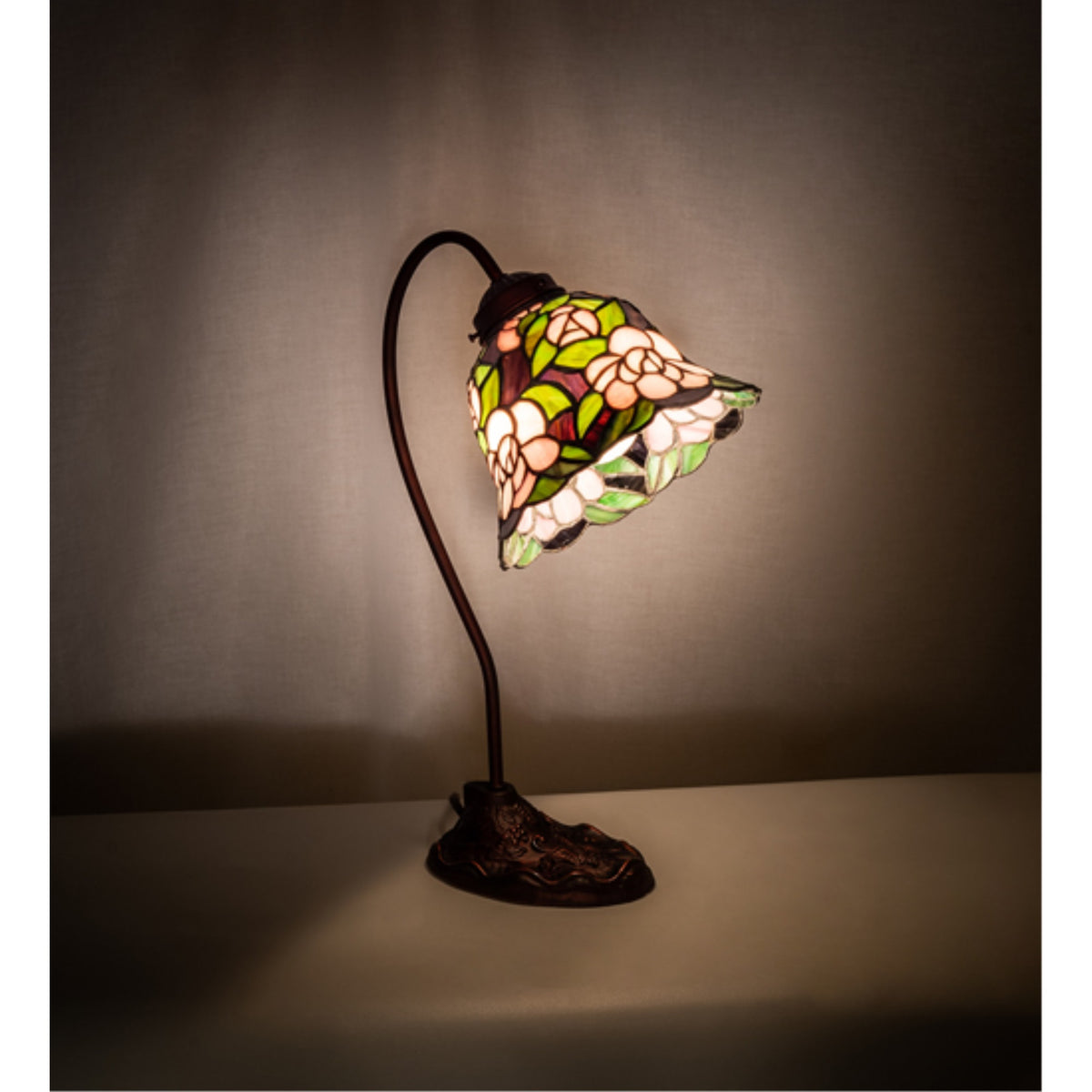 18' High Begonia Desk Lamp