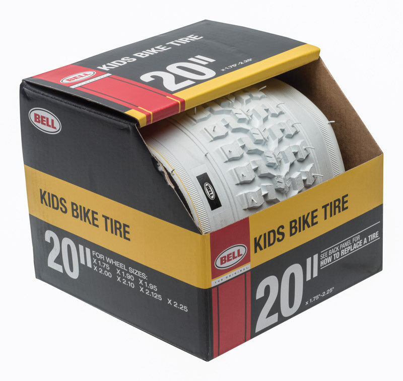 Bike Tire 20 White (Pack Of 1)