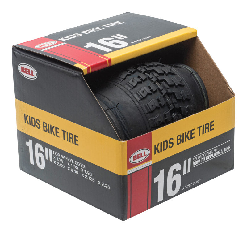 Bike Tire 16 Black (Pack Of 1)
