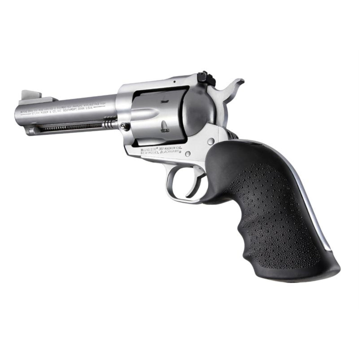 Hogue Ruger Blackhawk Single Six Rubber Monogrip Black