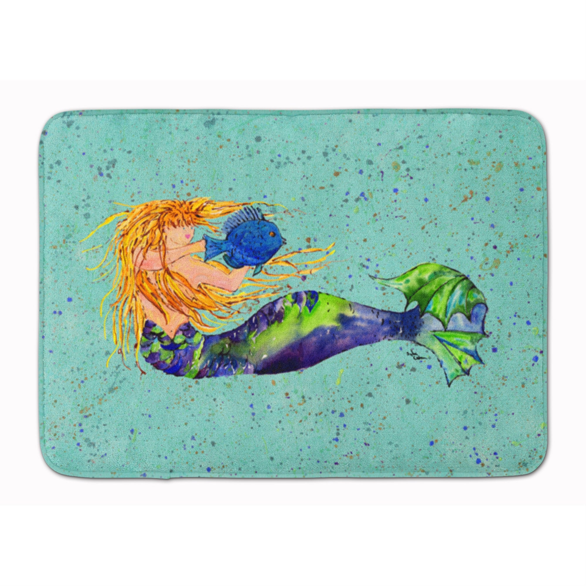 Caroline'S Treasures Mermaid Floor Mat, 19 X 27, Multicolor