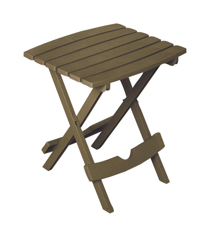 Quik-Fold Side Table Brn (Pack Of 1)
