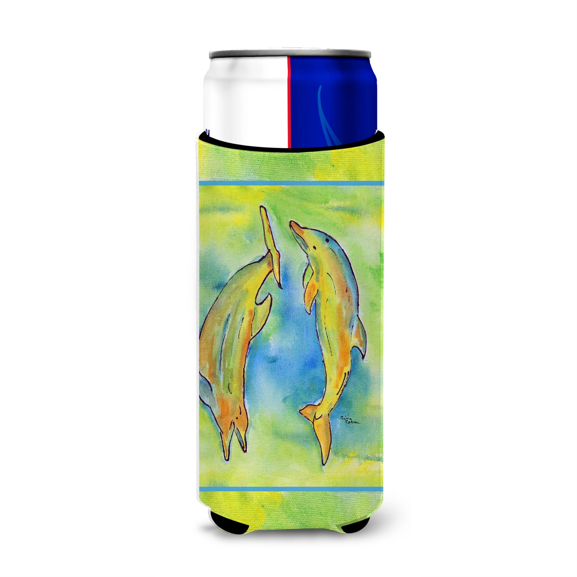 Dolphin Ultra Beverage Insulators For Slim Cans 8380Muk