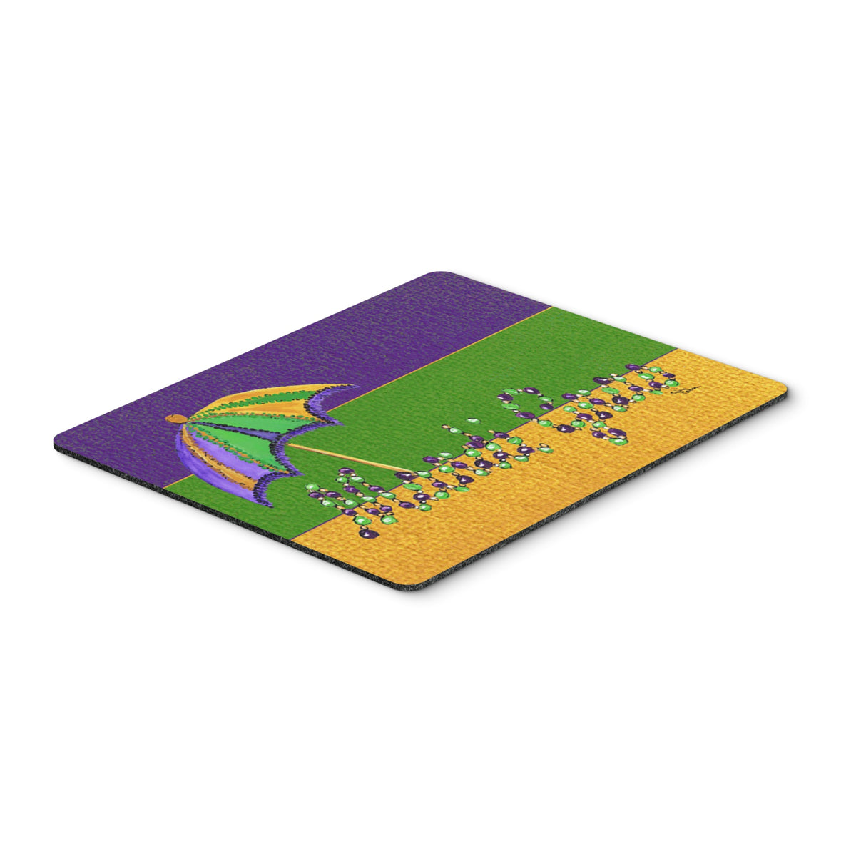 Caroline'S Treasures Mouse/Hot Pad/Trivet, Mardi Gras (8381Mp)